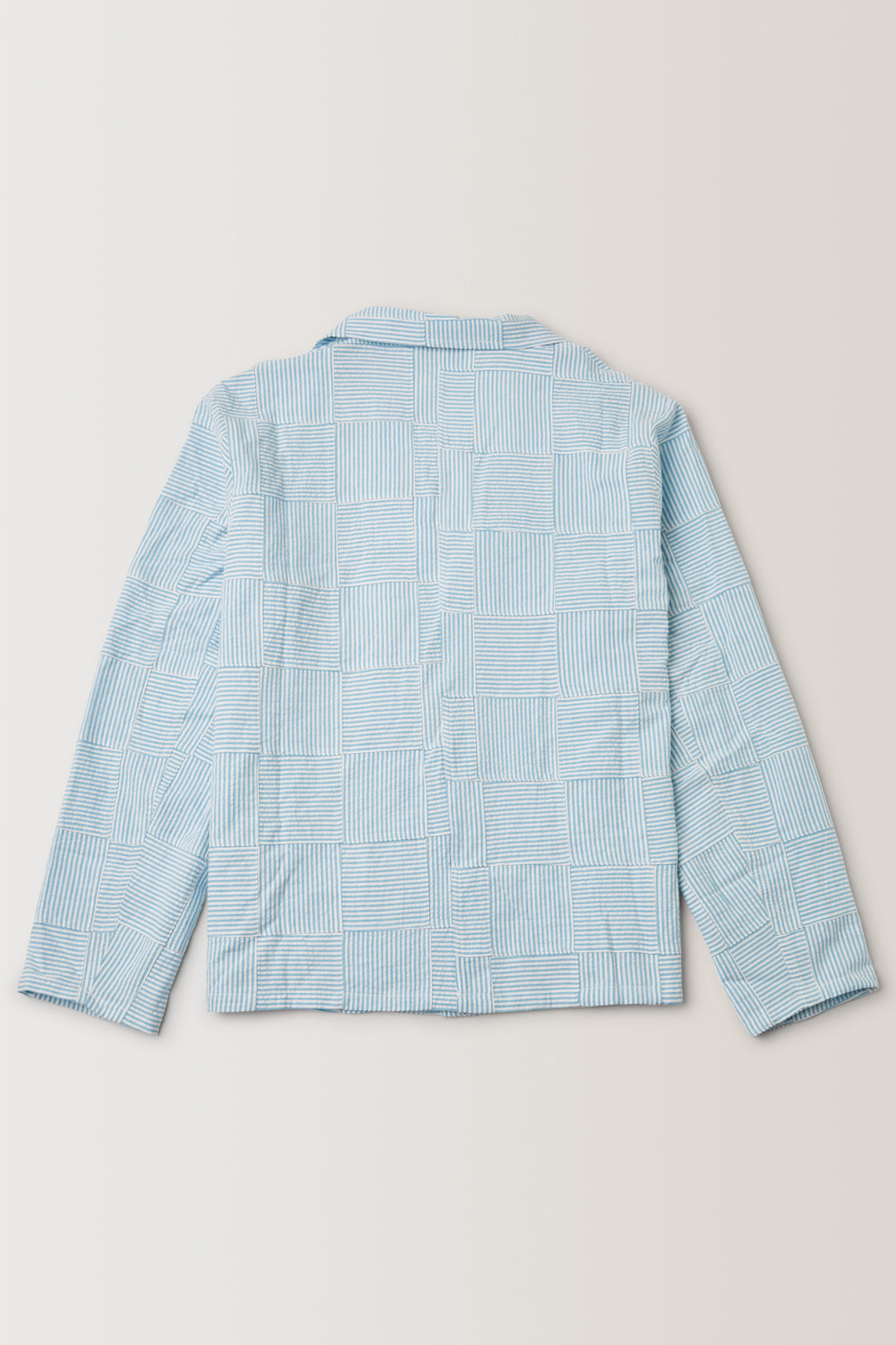 VESTE LA PONCHE • PATCHWORK BLEUE | Veste pour homme Erevan