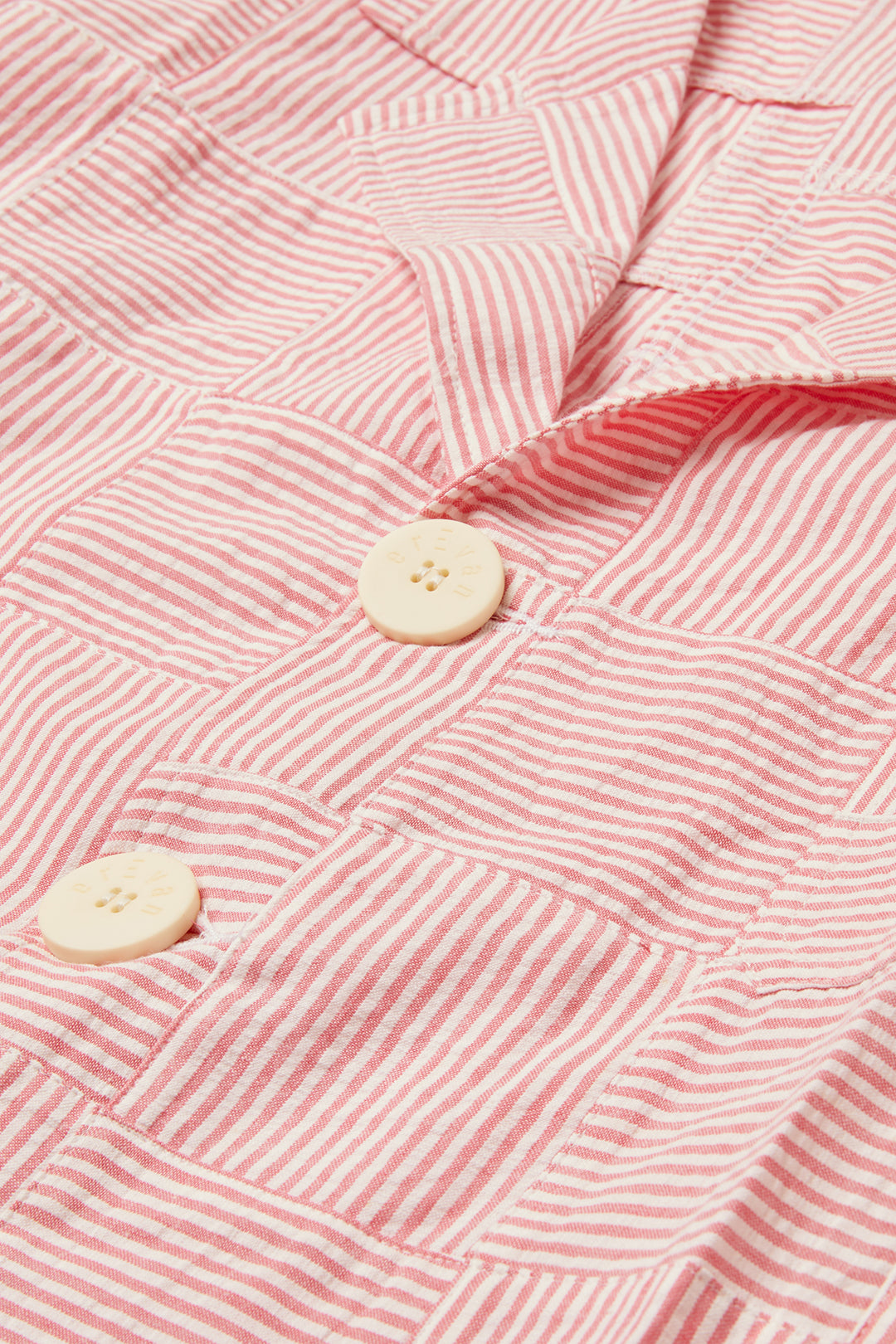 VESTE LA PONCHE • PATCHWORK ROUGE | Veste pour homme Erevan