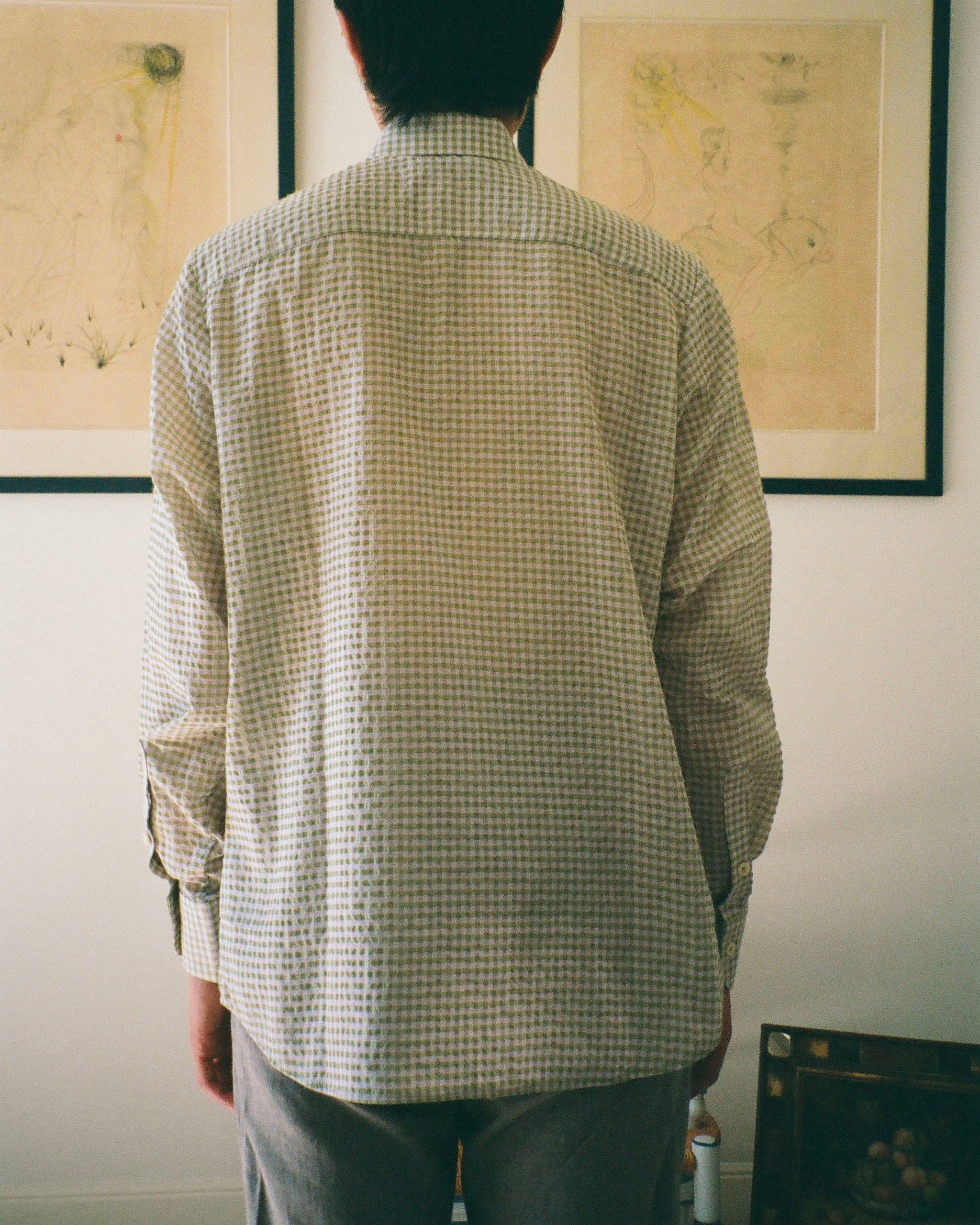 CHEMISE ELTON CARREAUX