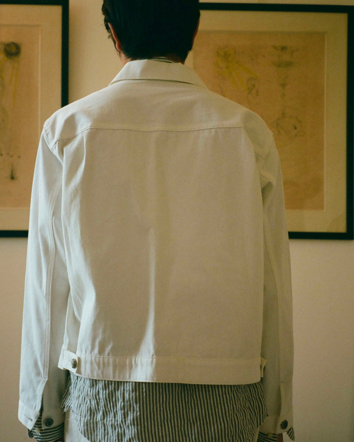 SURCHEMISE ALAIN  CANVA BLANC