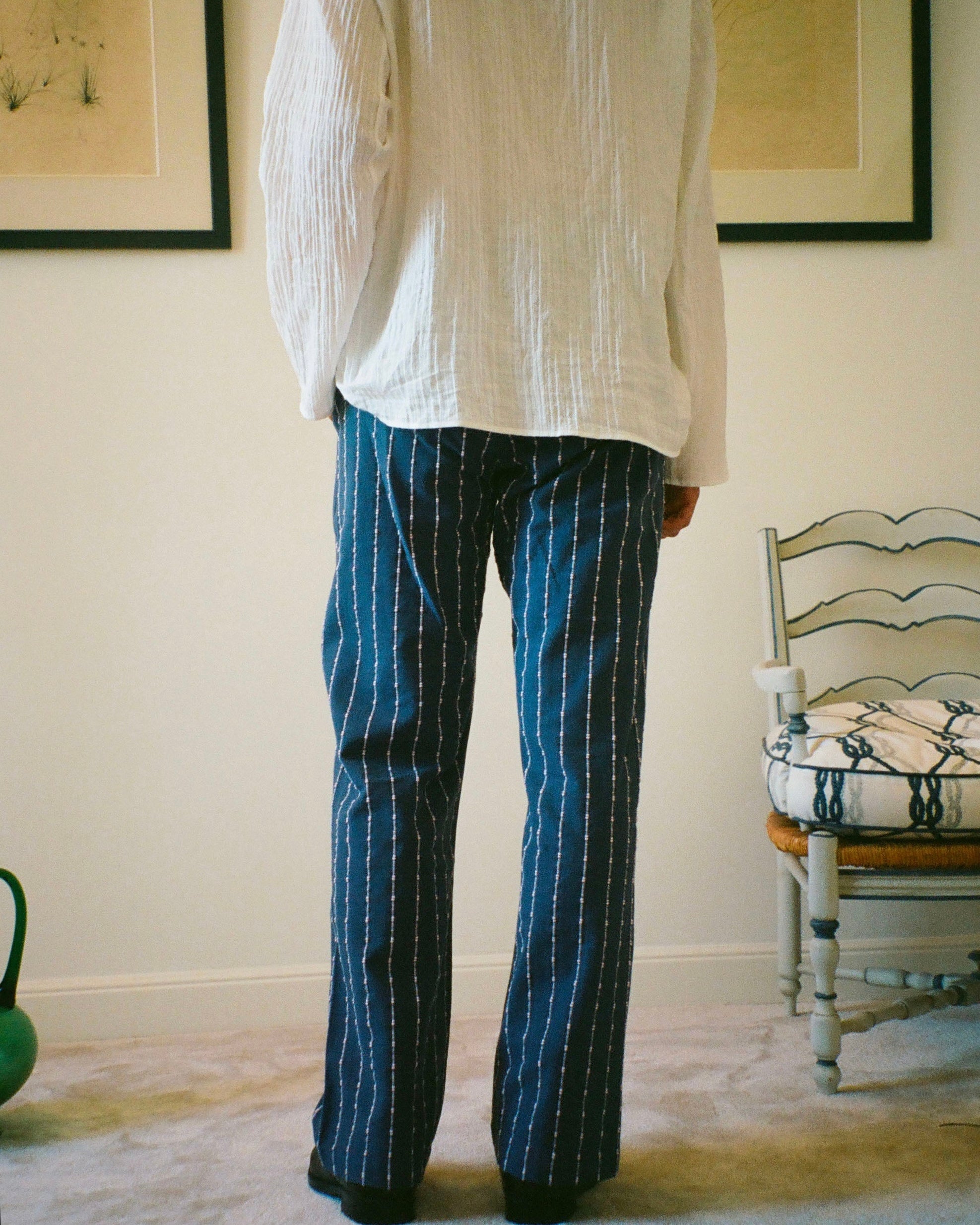 PANTALON CAPON TRESSE BLUE BURG