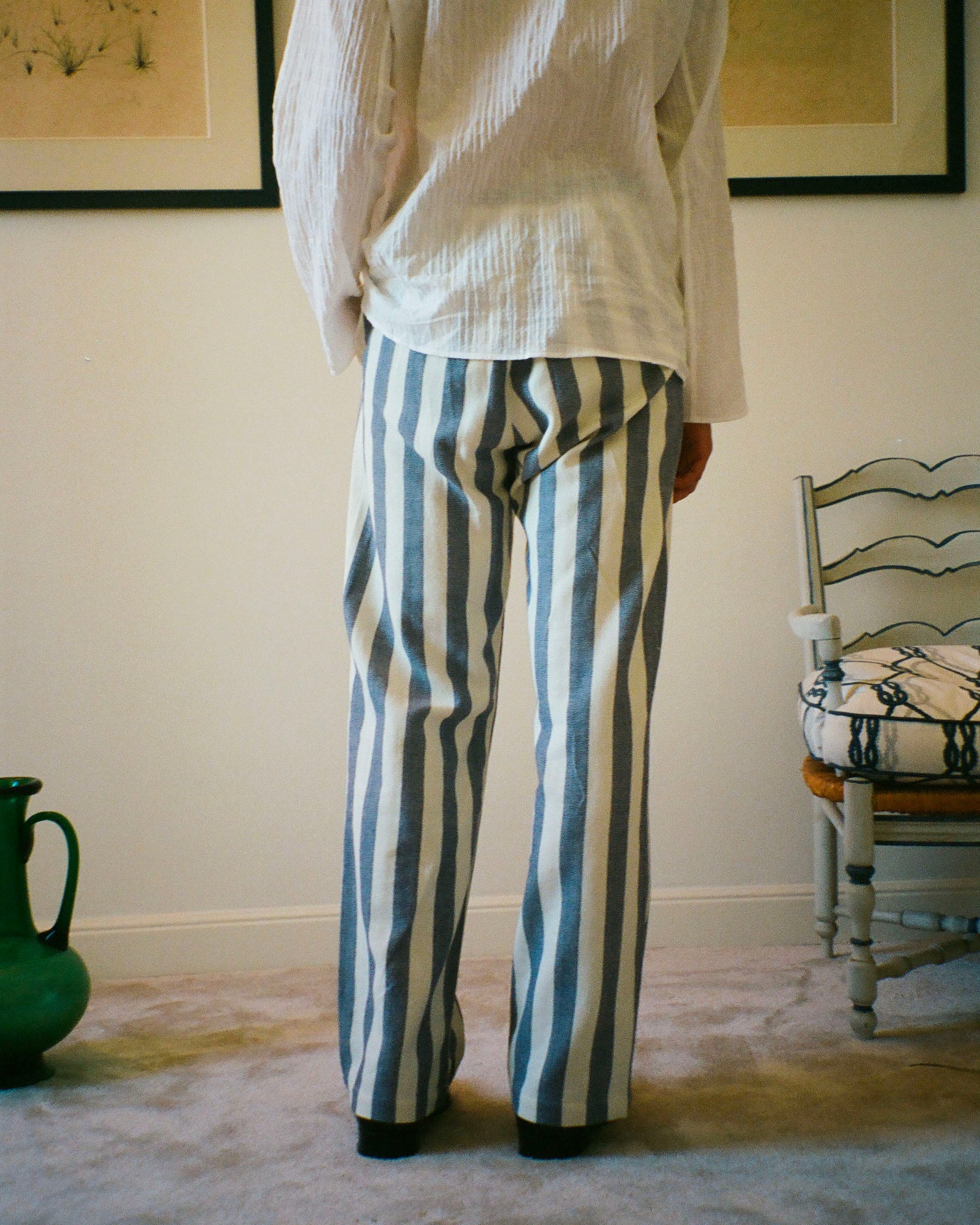 PANTALON CAPON PARASOL BLEU