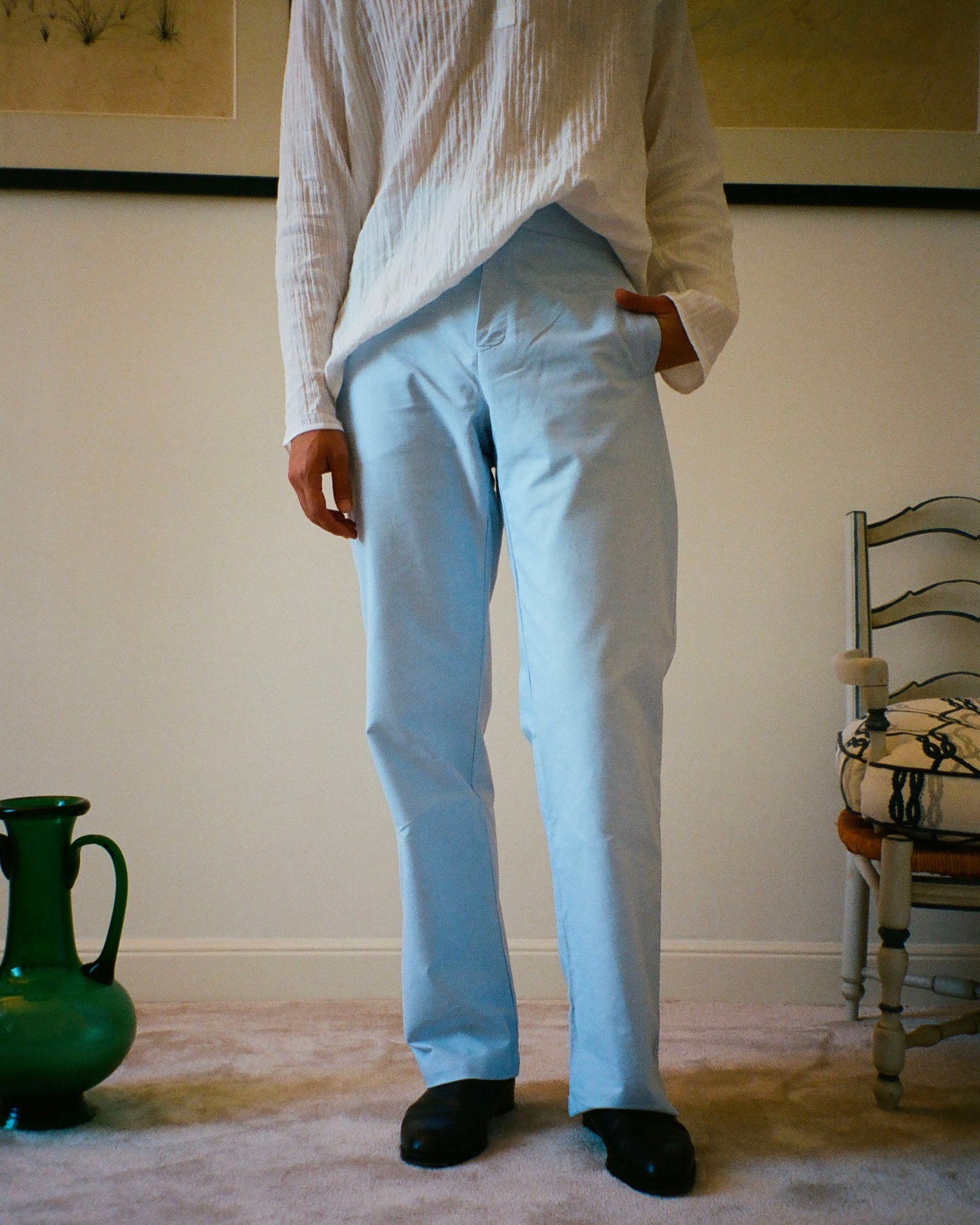 CAPON TROUSERS - NAVY