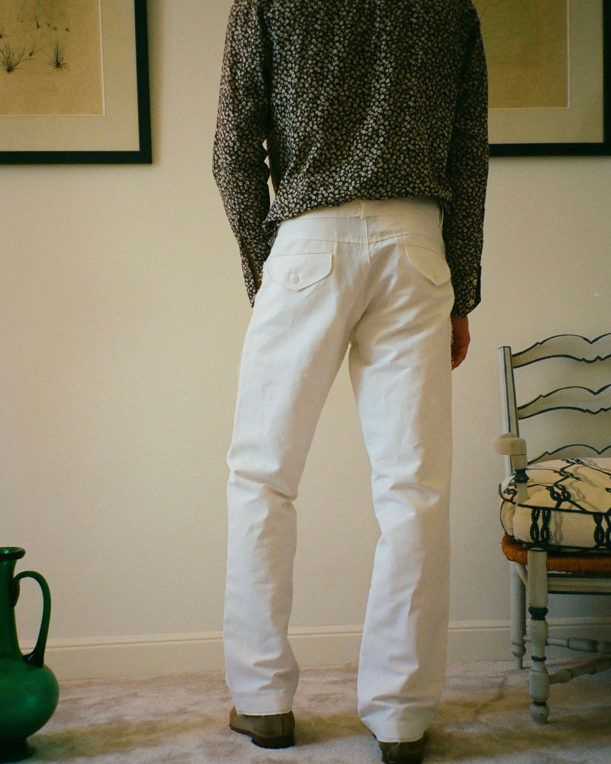 PANTALON BARCLAY CANVA WHITE