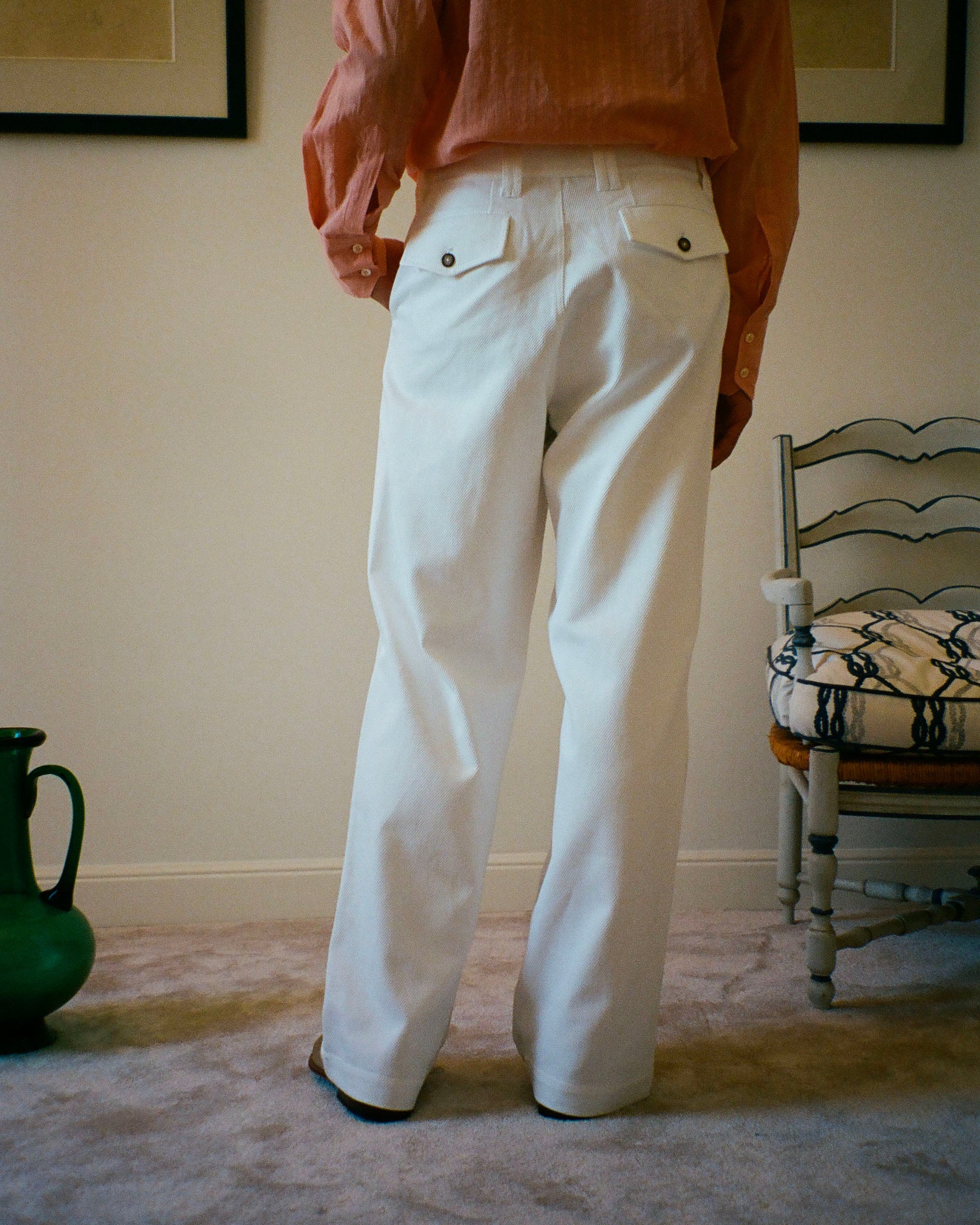 WALTER SIWA WHITE TROUSERS