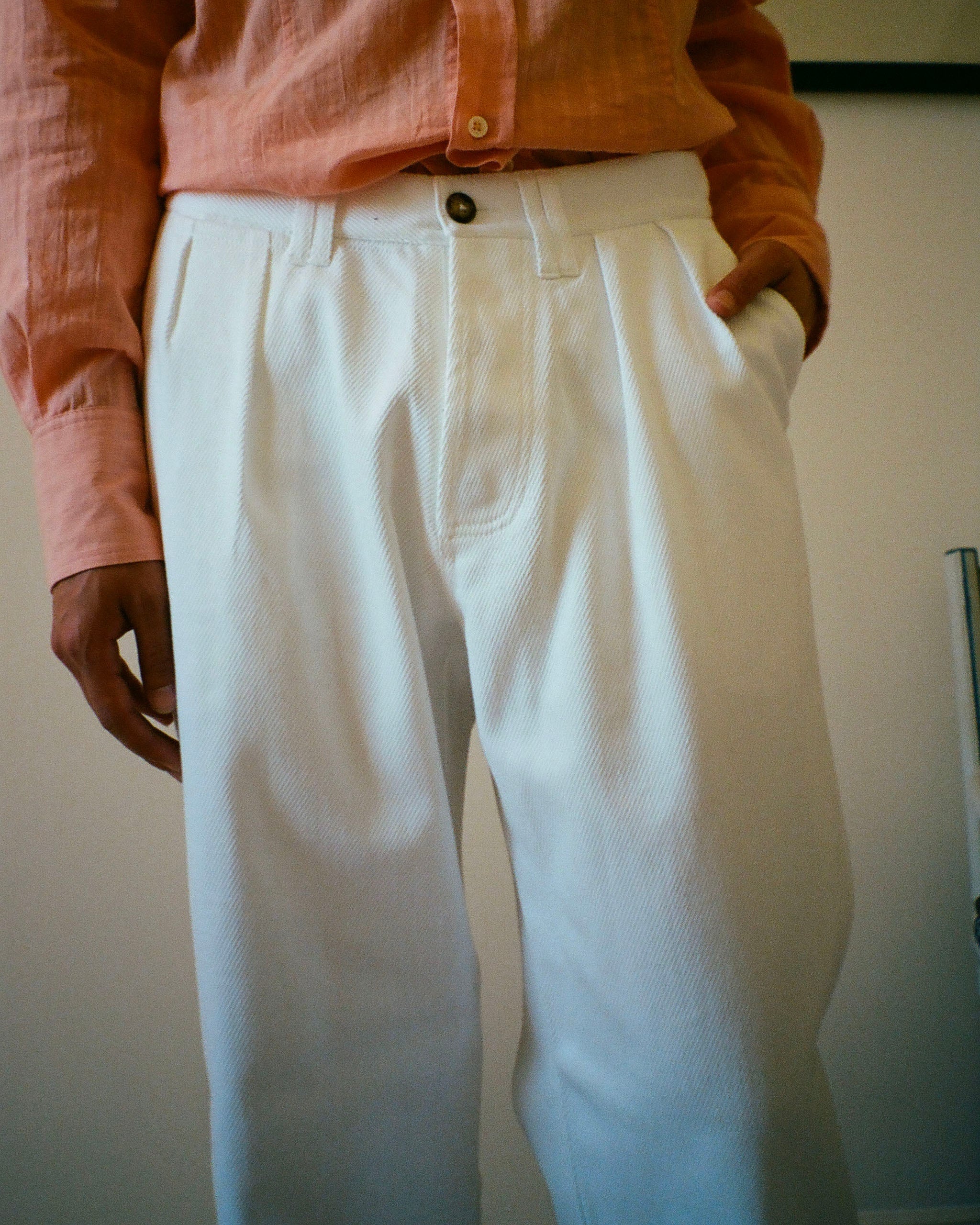WALTER SIWA WHITE TROUSERS