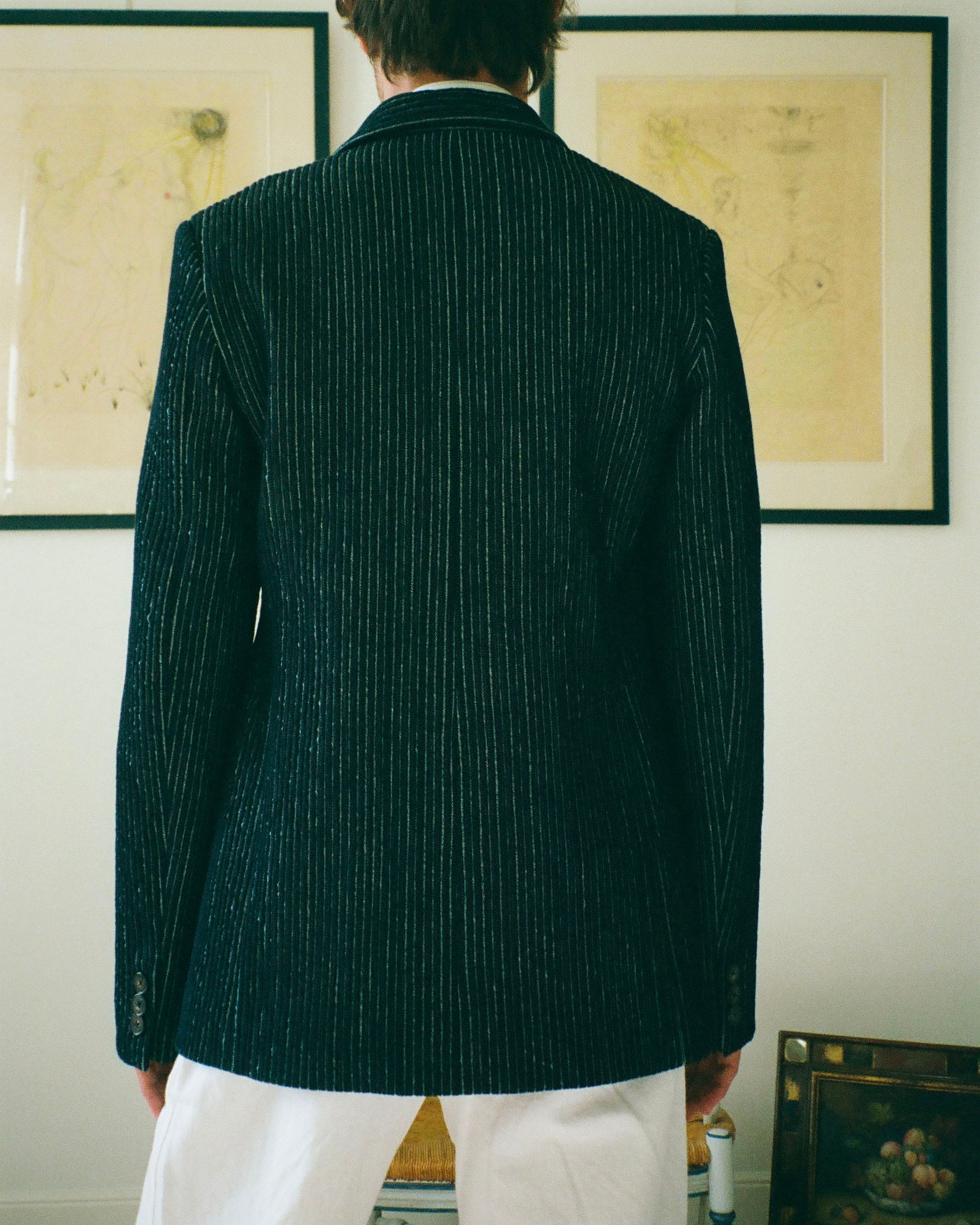 TAILLEUR LIPP SMOCKING INDIGO