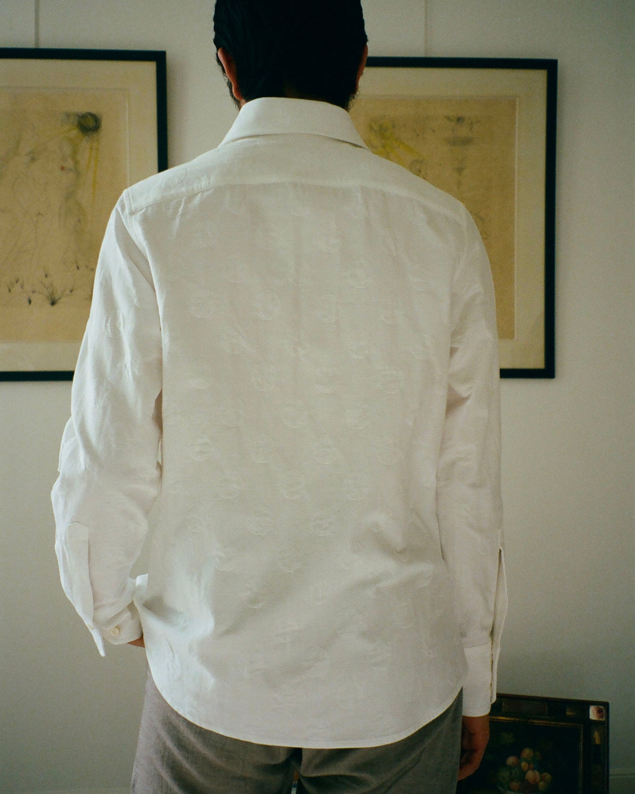CHEMISE WILL DOTTS BLANCS