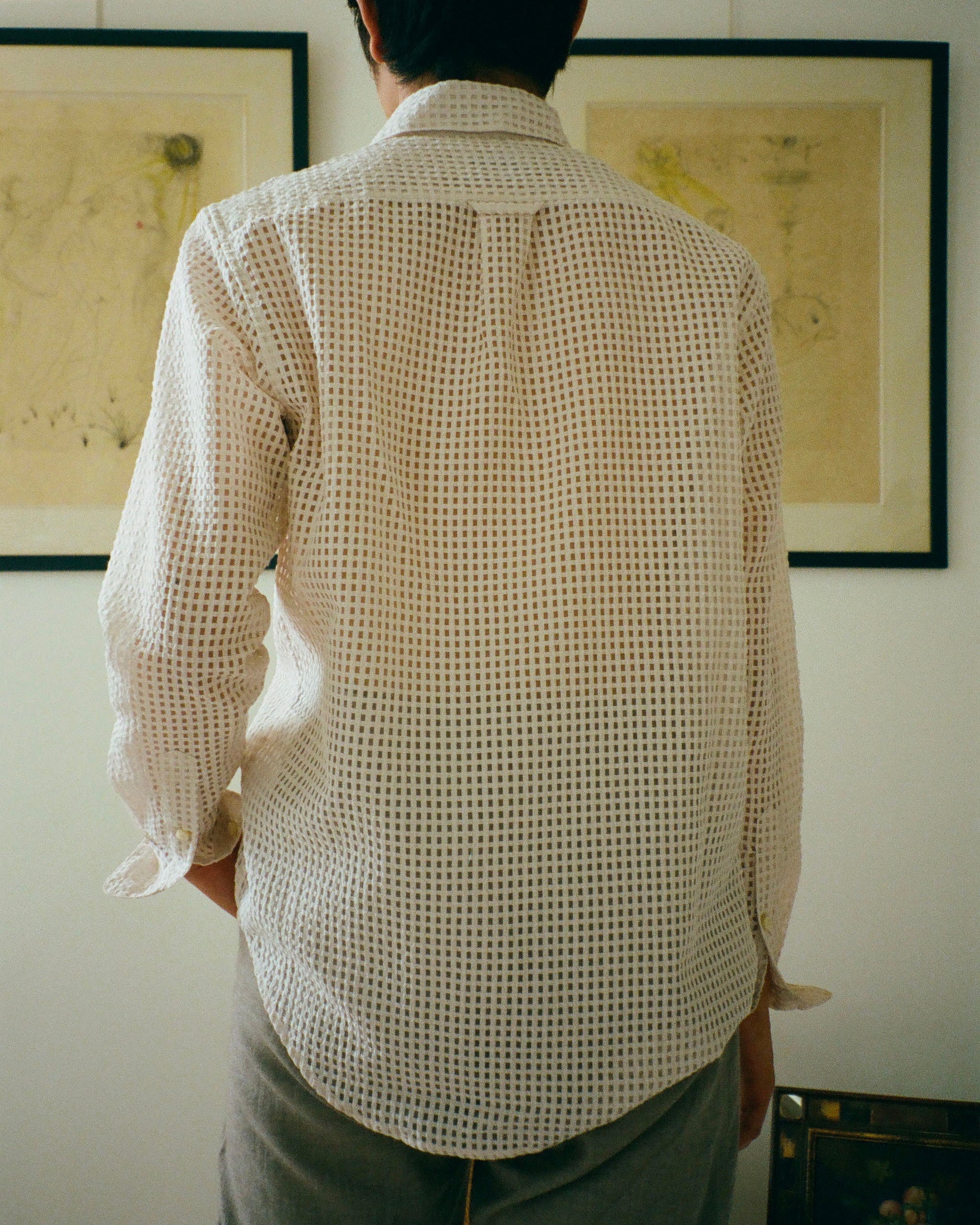 CHEMISE EREVAN ORGANZA IVORY
