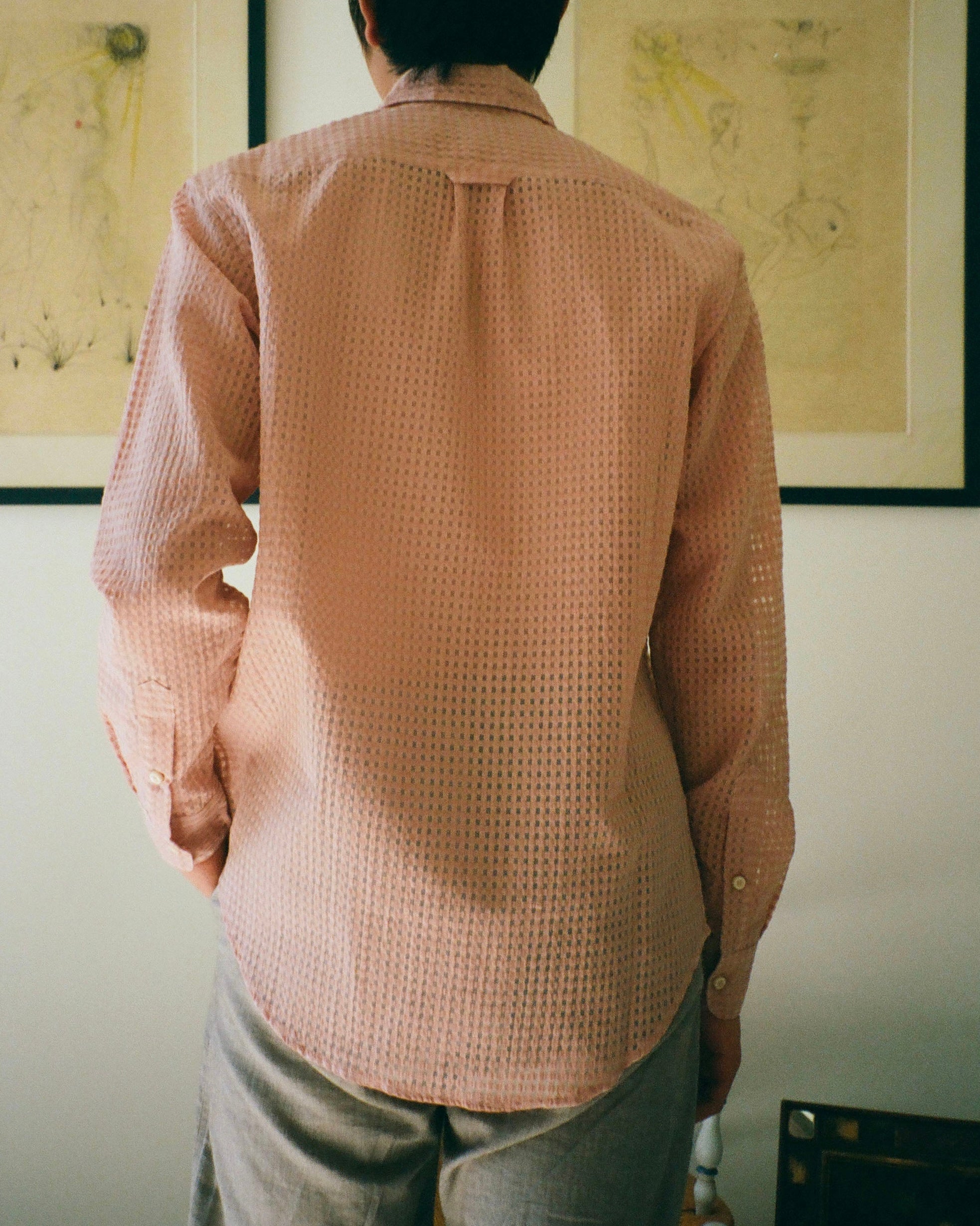 CHEMISE EREVAN ORGANZA PECHE