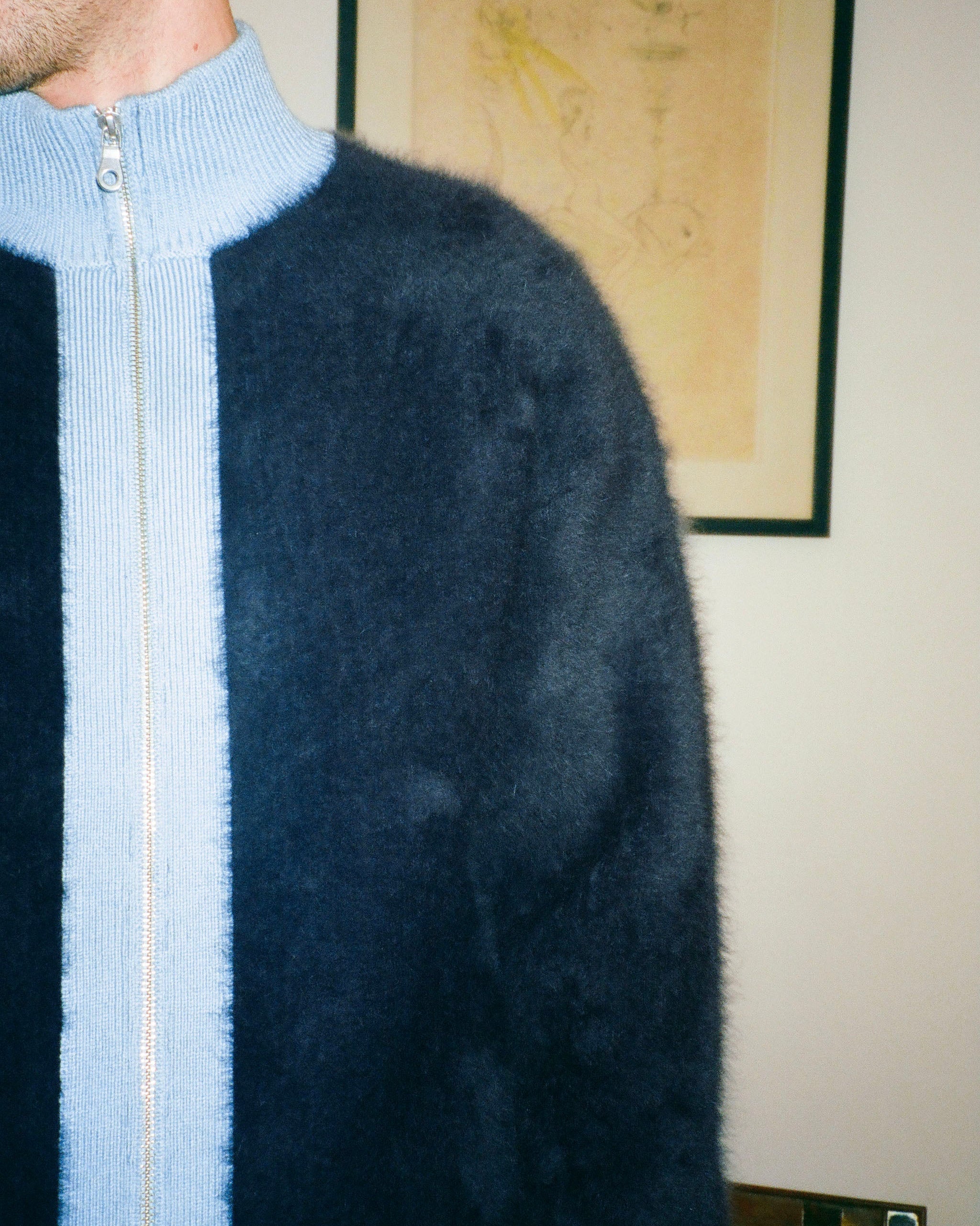 ZIPPER FUJI NAVY
