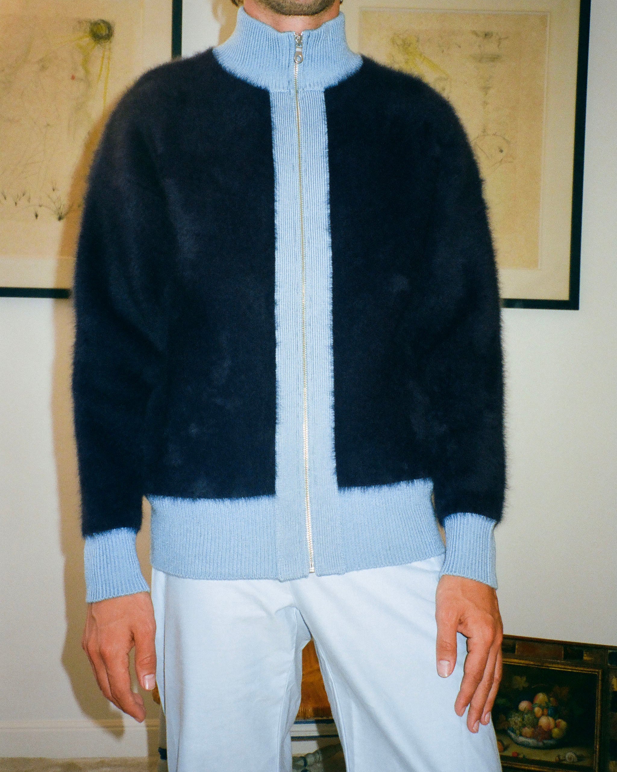 ZIPPER FUJI NAVY