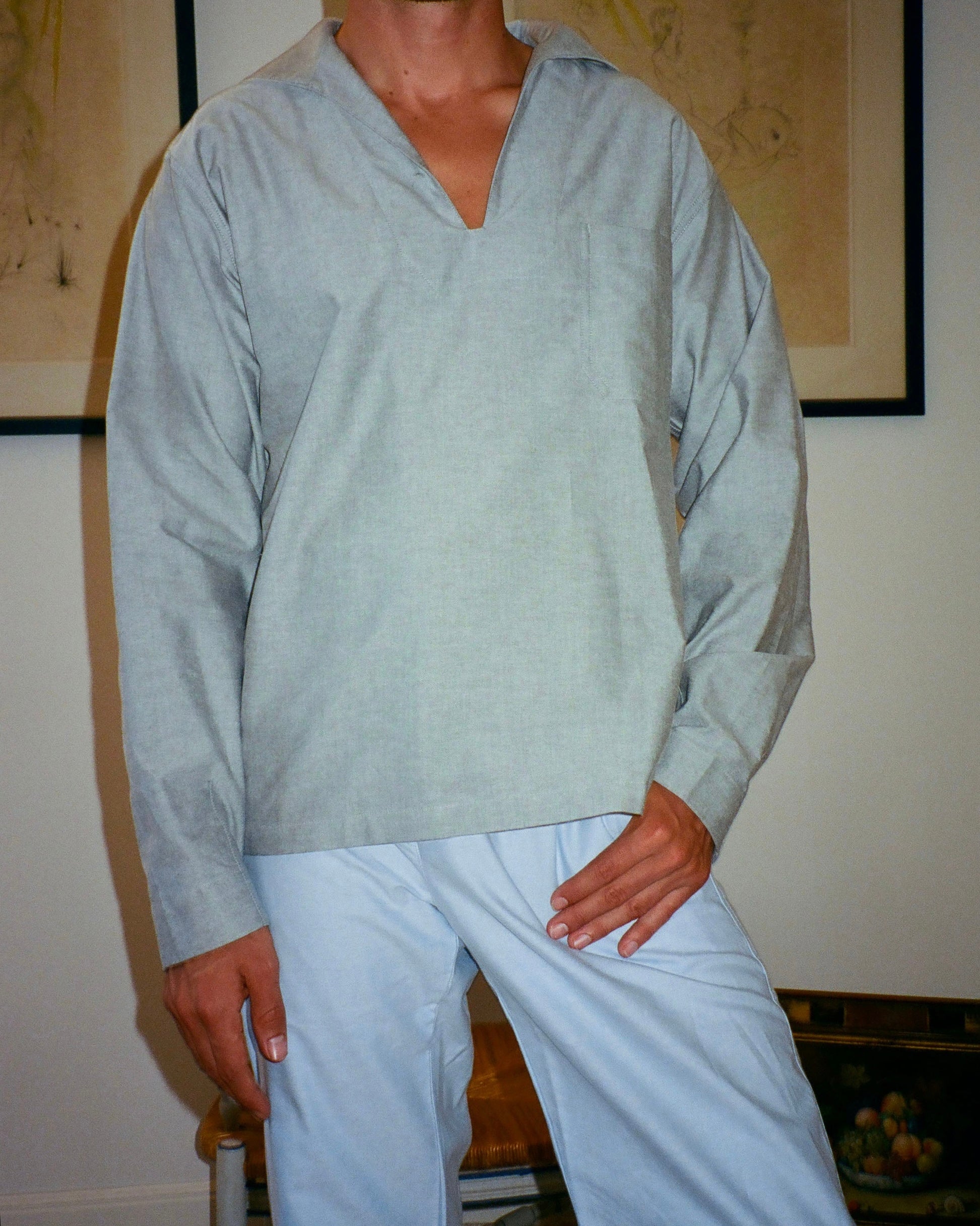 VAREUSE US OXFORD GRIS