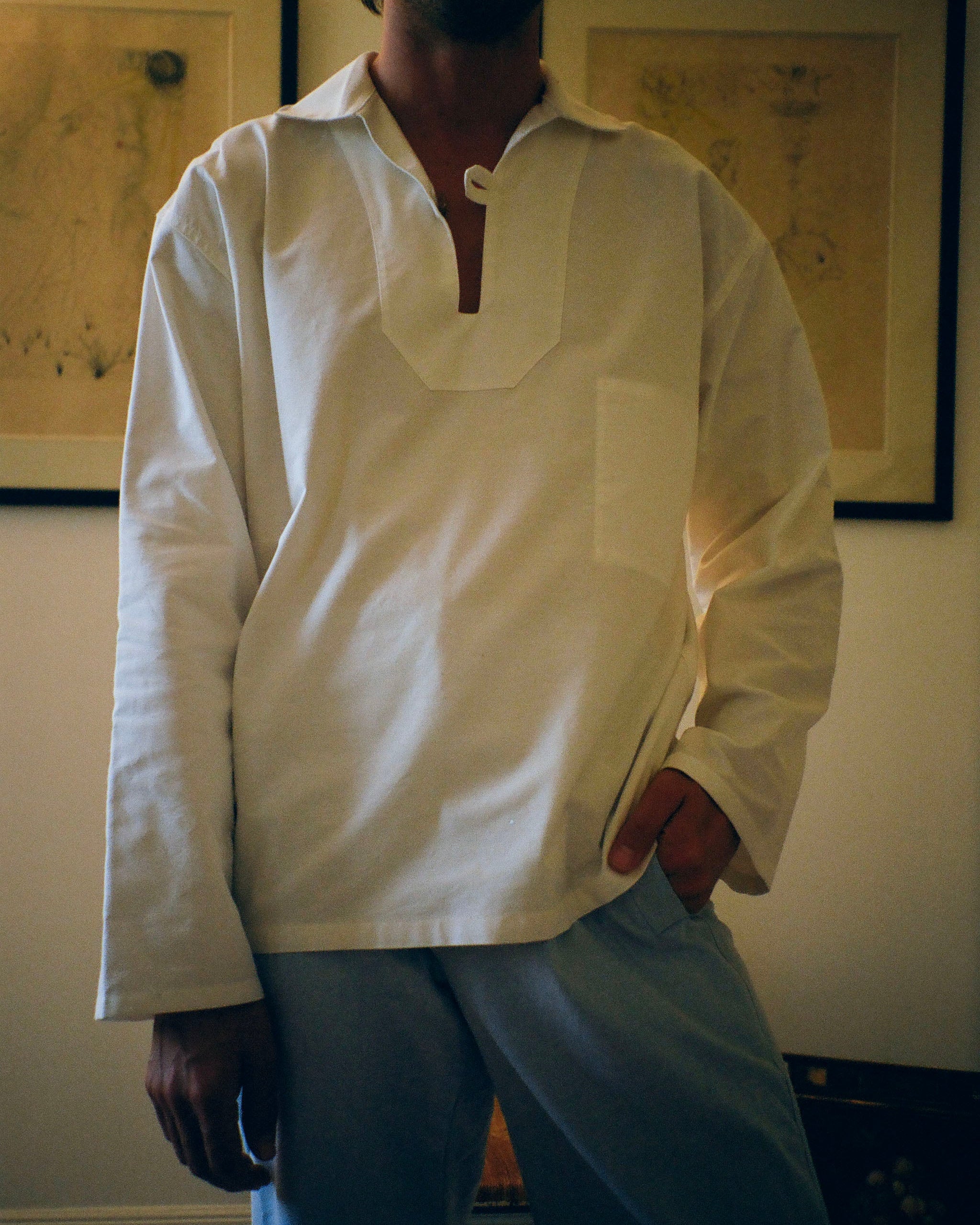 US SMOCK - OXFORD