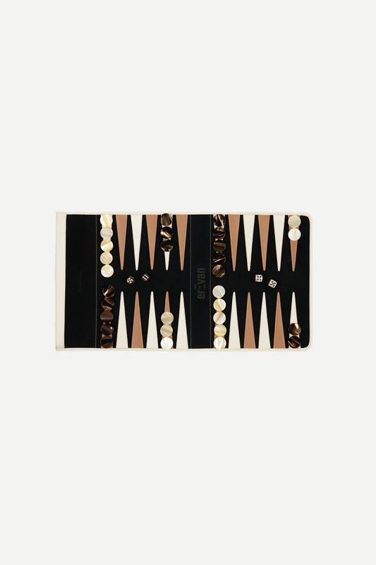 BACKGAMMON VICTOR - JEANS NOIR - Hector Saxe pour erEvan