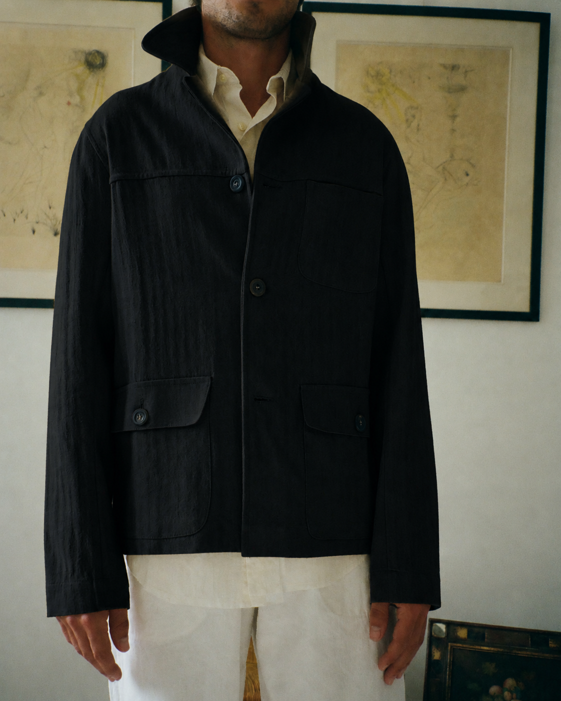 VESTE CAMARGUE D'ÉTÉ - DENIM BLACK