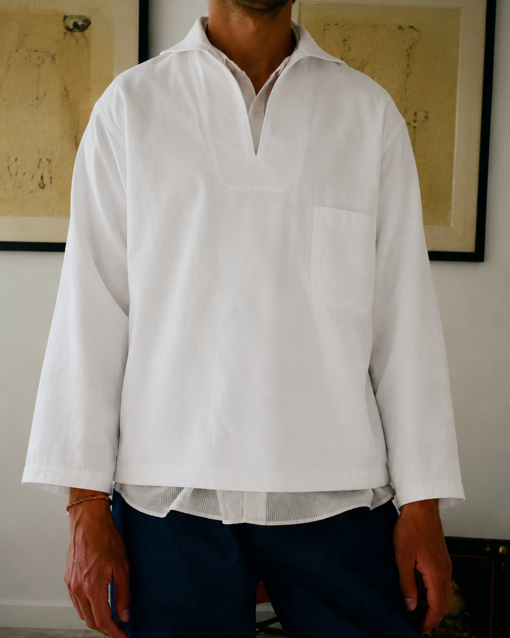 US SMOCK - OXFORD