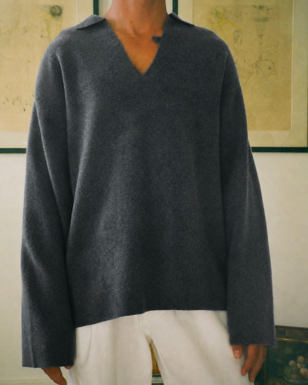 LA PONCHE SMOCK - MERINO WOOL
