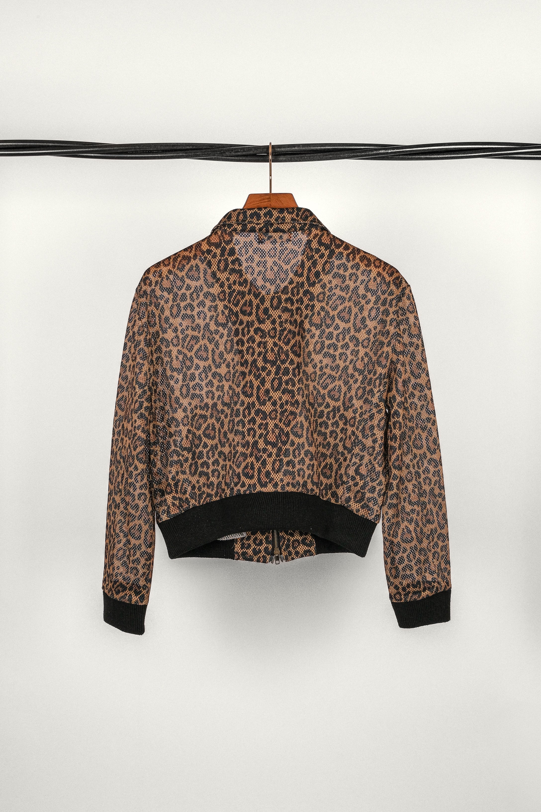 VESTE DOCK LEOPARD FILET