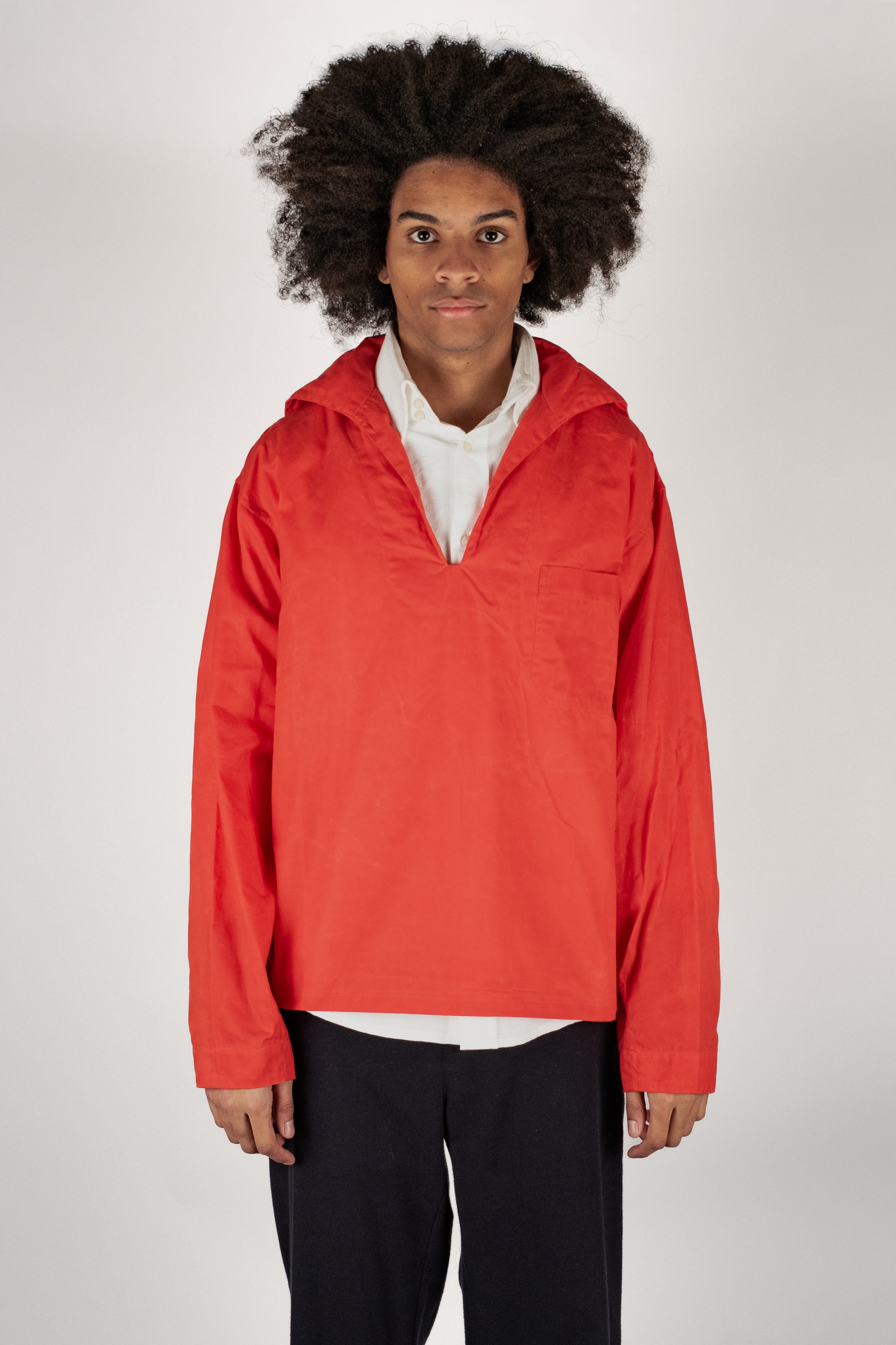 US SMOCK - RED WAX