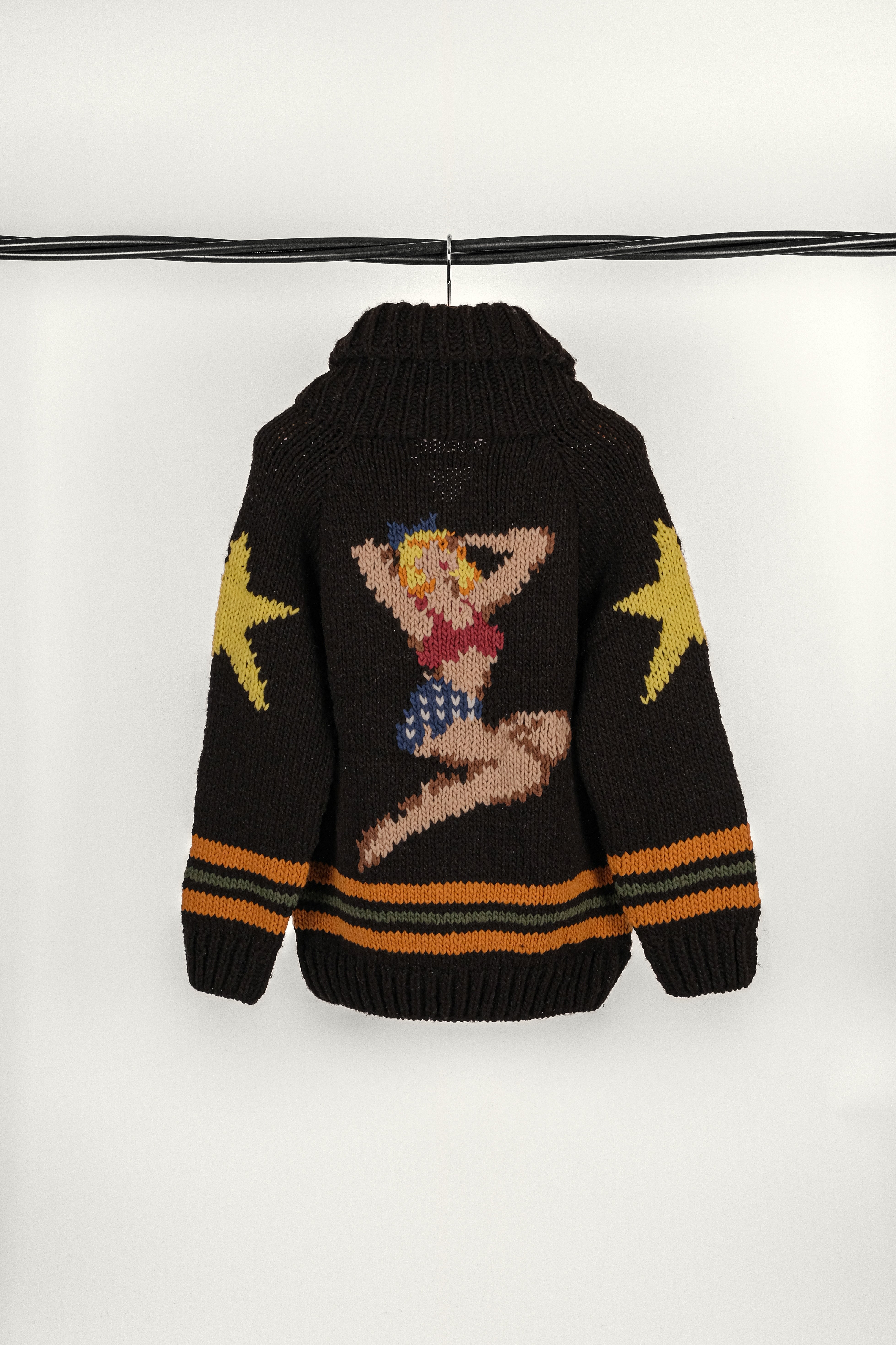 CARDIGAN • MAISON VOYAGE BLACK | Cardigan pour homme Erevan