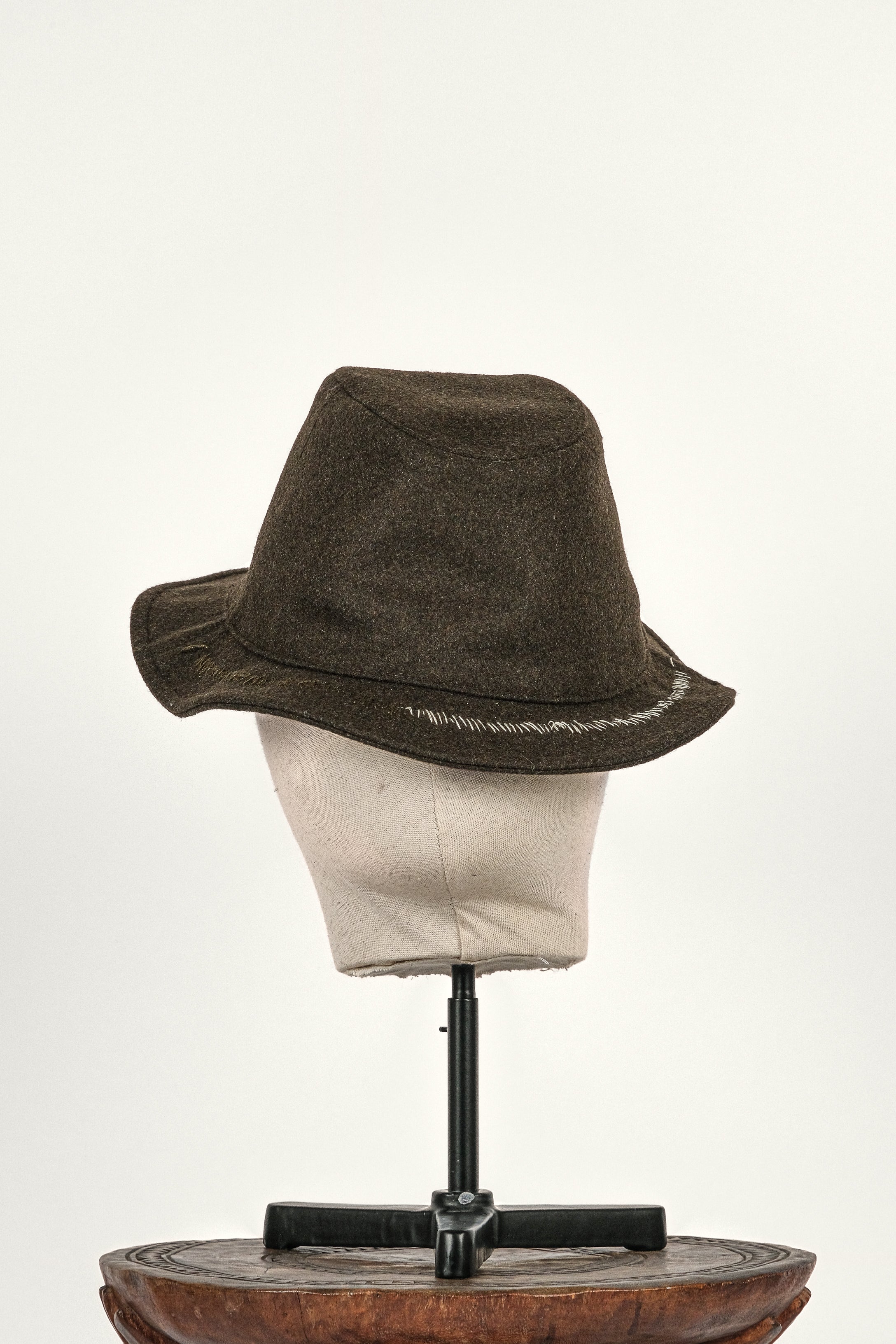 CHAPEAU • FLANNEL OLIVE | Flannel pour homme Erevan