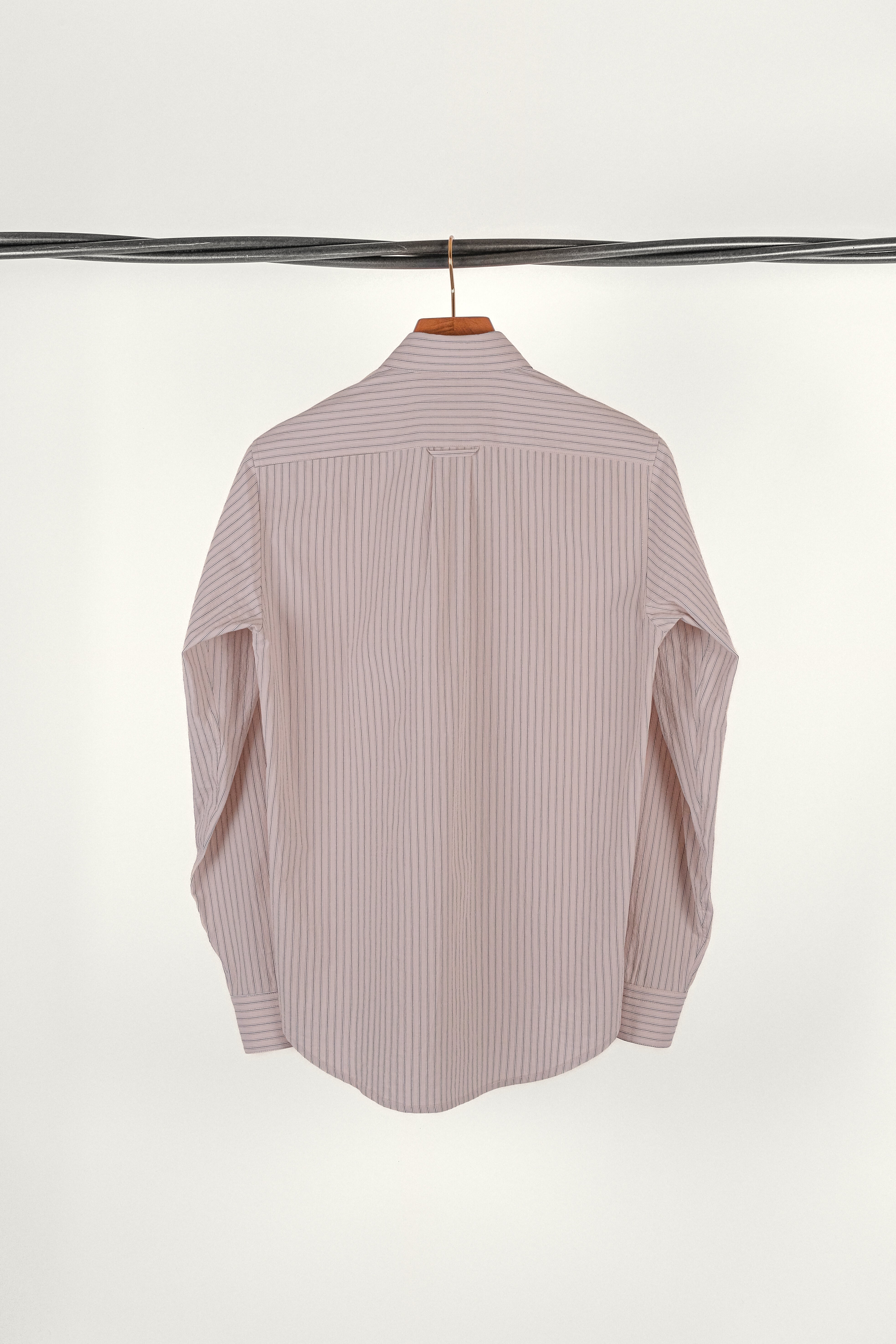 CHEMISE EREVAN OXFORD • STRIPE BEIGE | Chemise pour homme Erevan