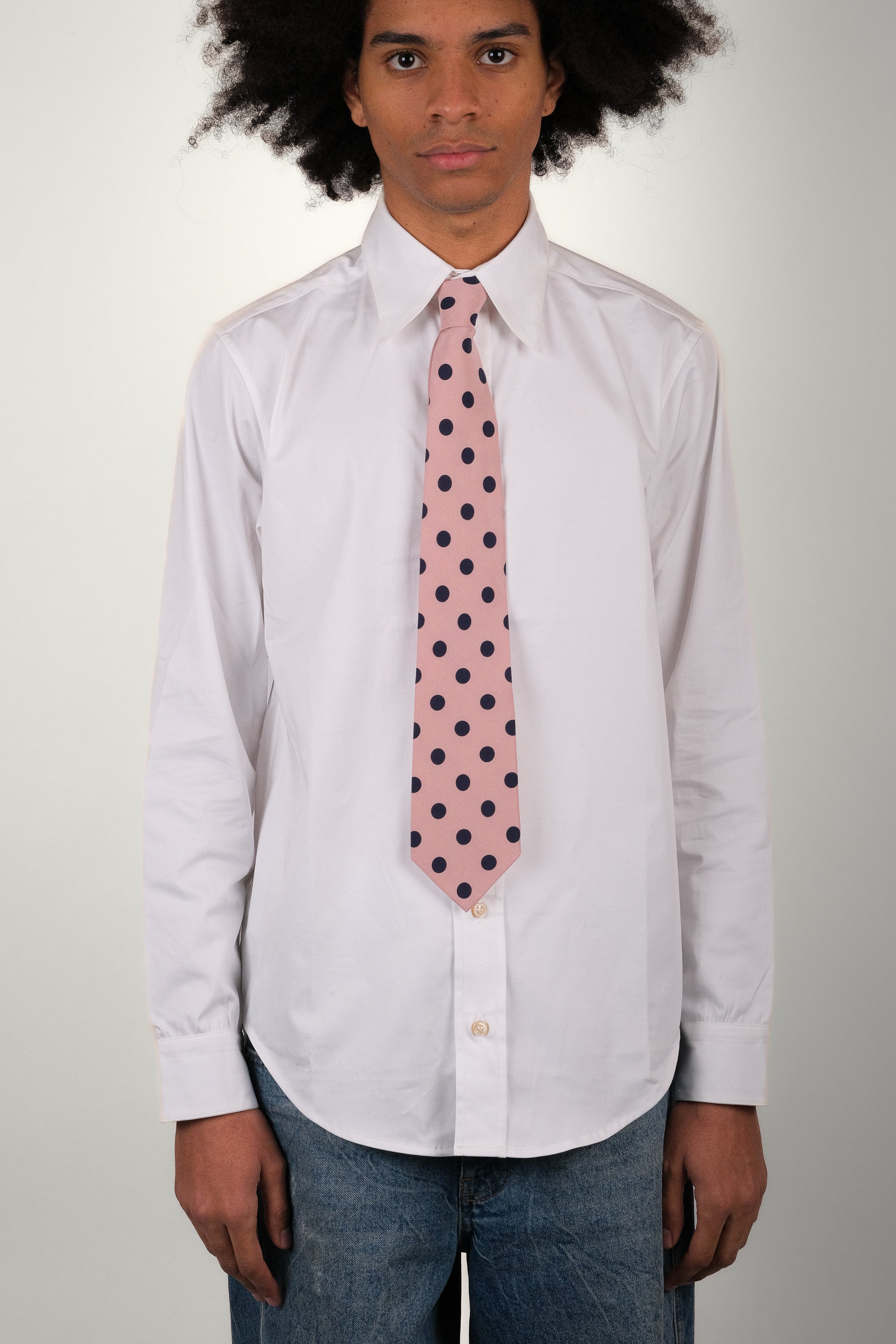CRAVATE • POLKADOT ROSE | Cravate pour homme Erevan