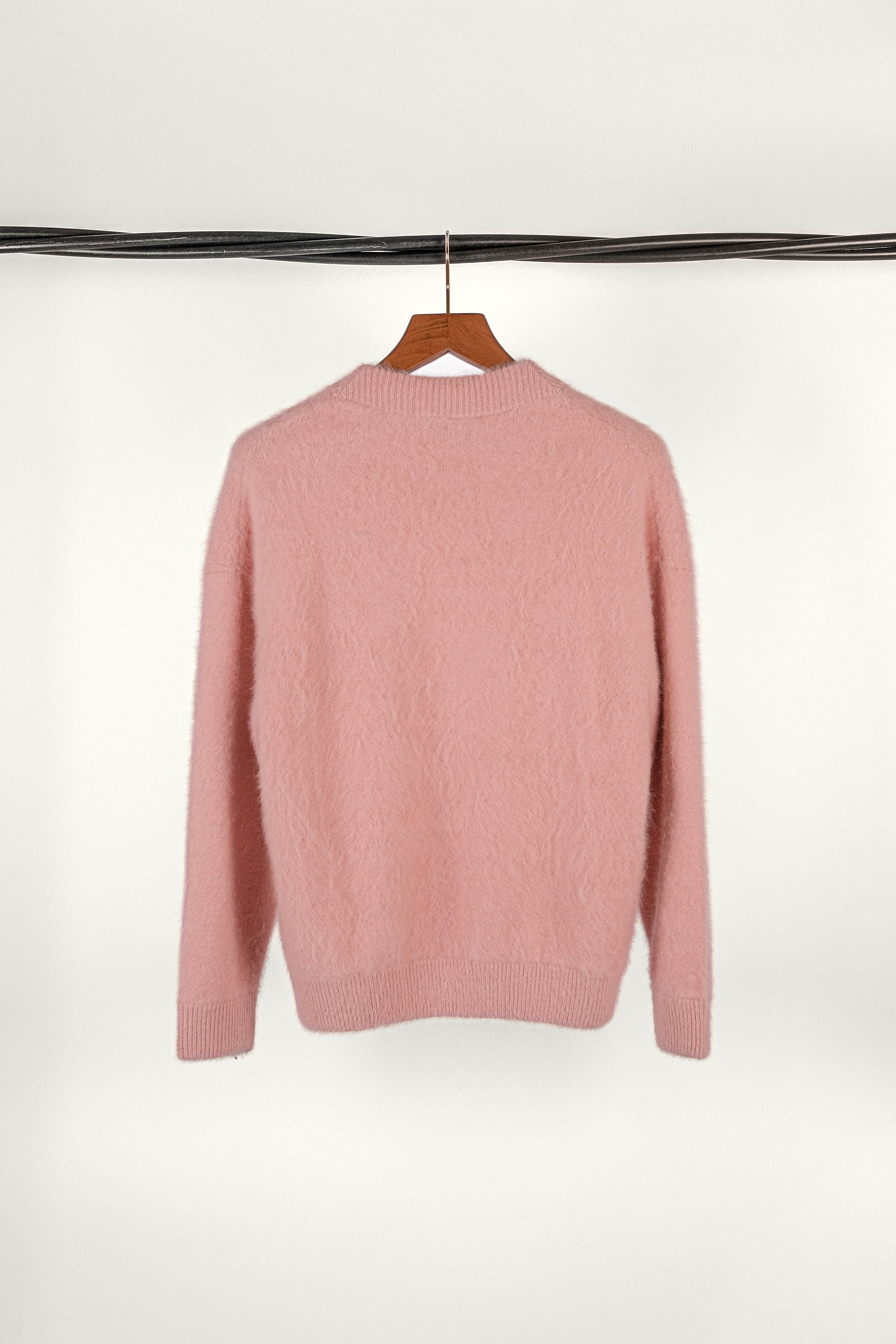 CREWNECK FOX • CASHMERE ROSE | Crewneck pour homme Erevan