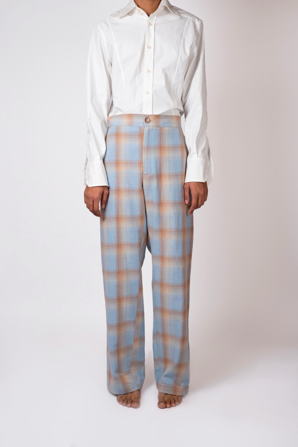 PANTALON CAPON • FLANNEL BLUE | Pantalon pour homme Erevan