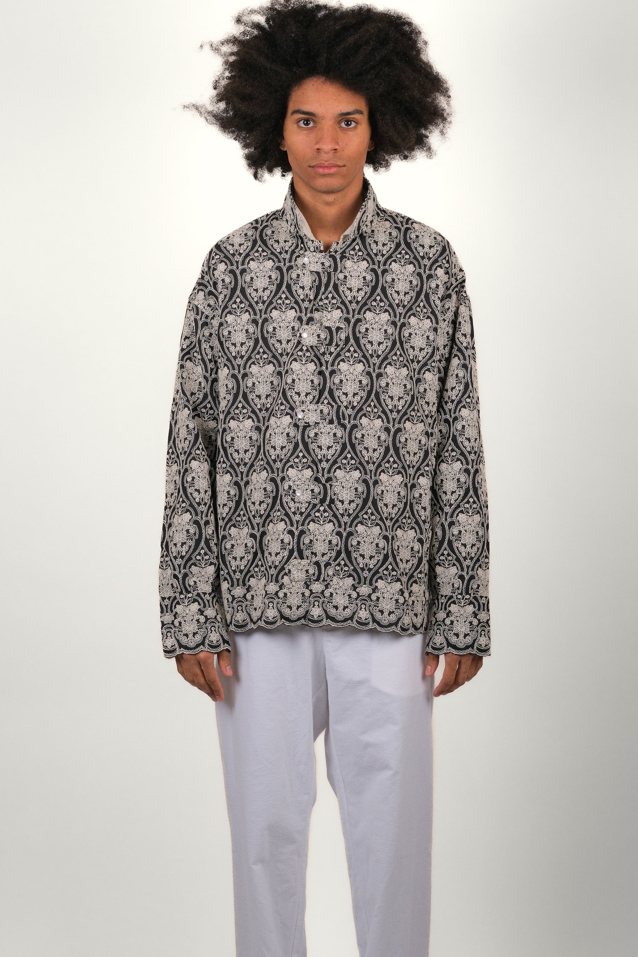 SURCHEMISE  • OFFICIER BRODEE  | Surchemise pour homme Erevan