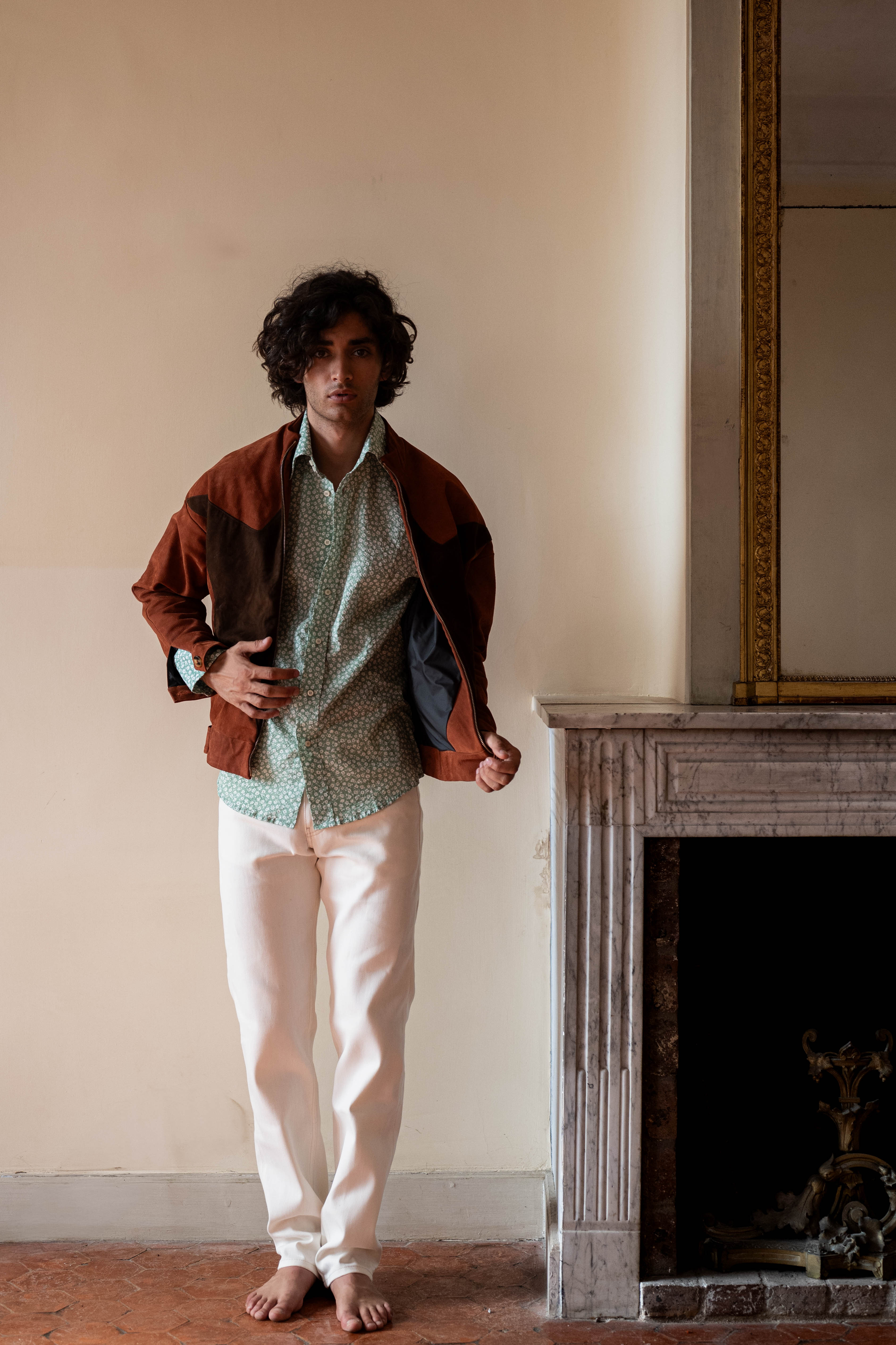 VESTE STAR - CUIR