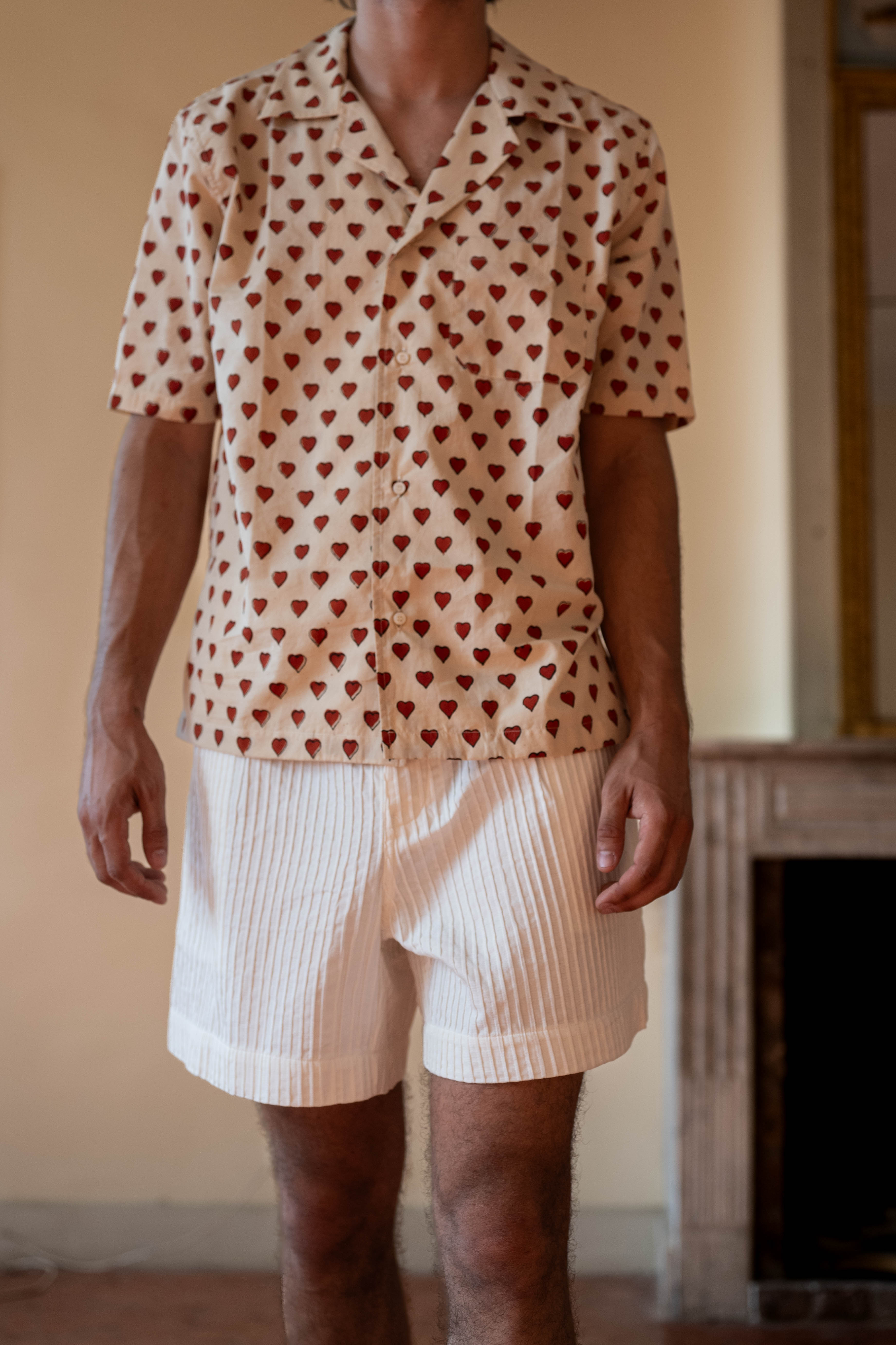 CHEMISE ESCALET COEUR