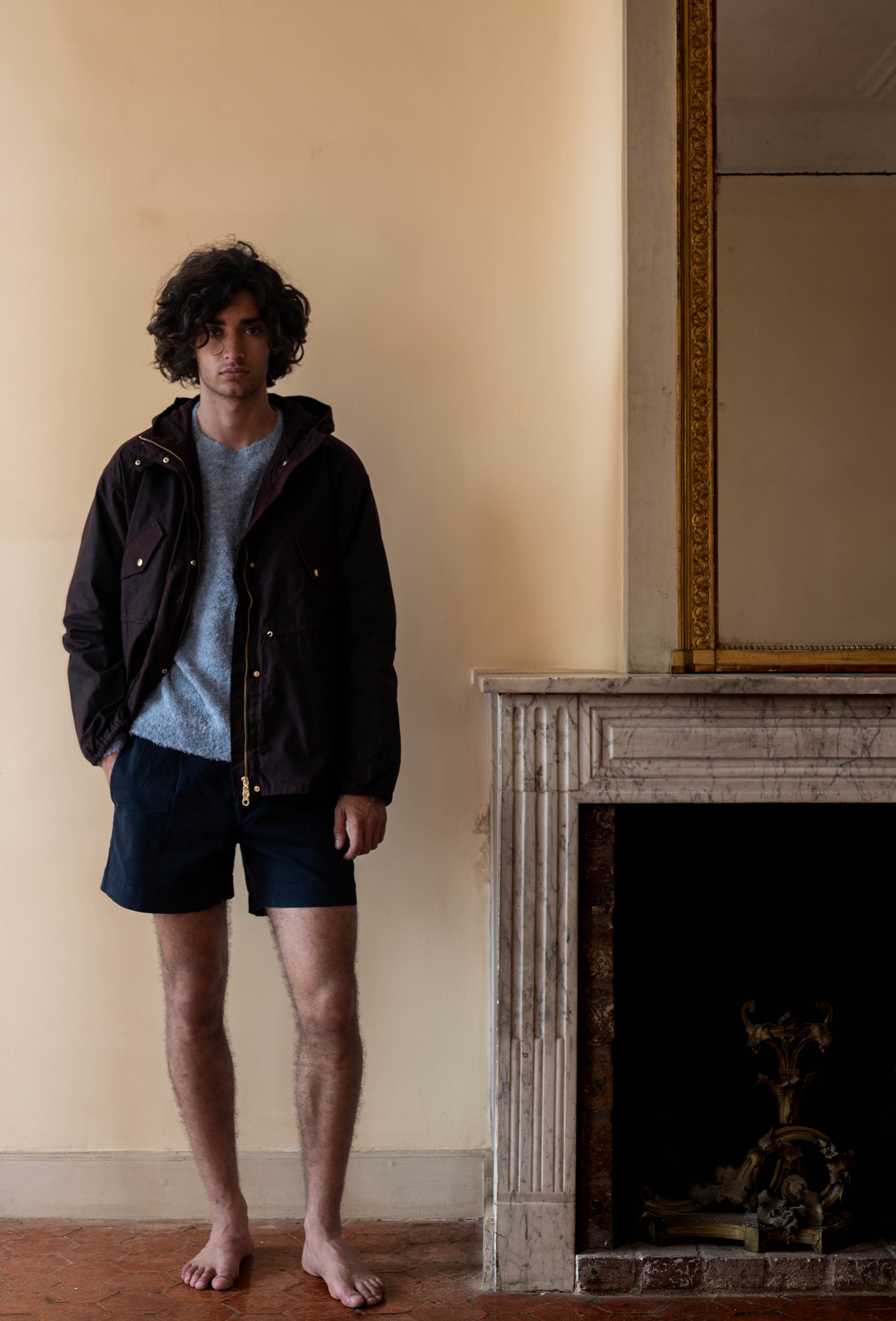 IMPERMÉABLE MISTRAL - WAX BORDEAUX