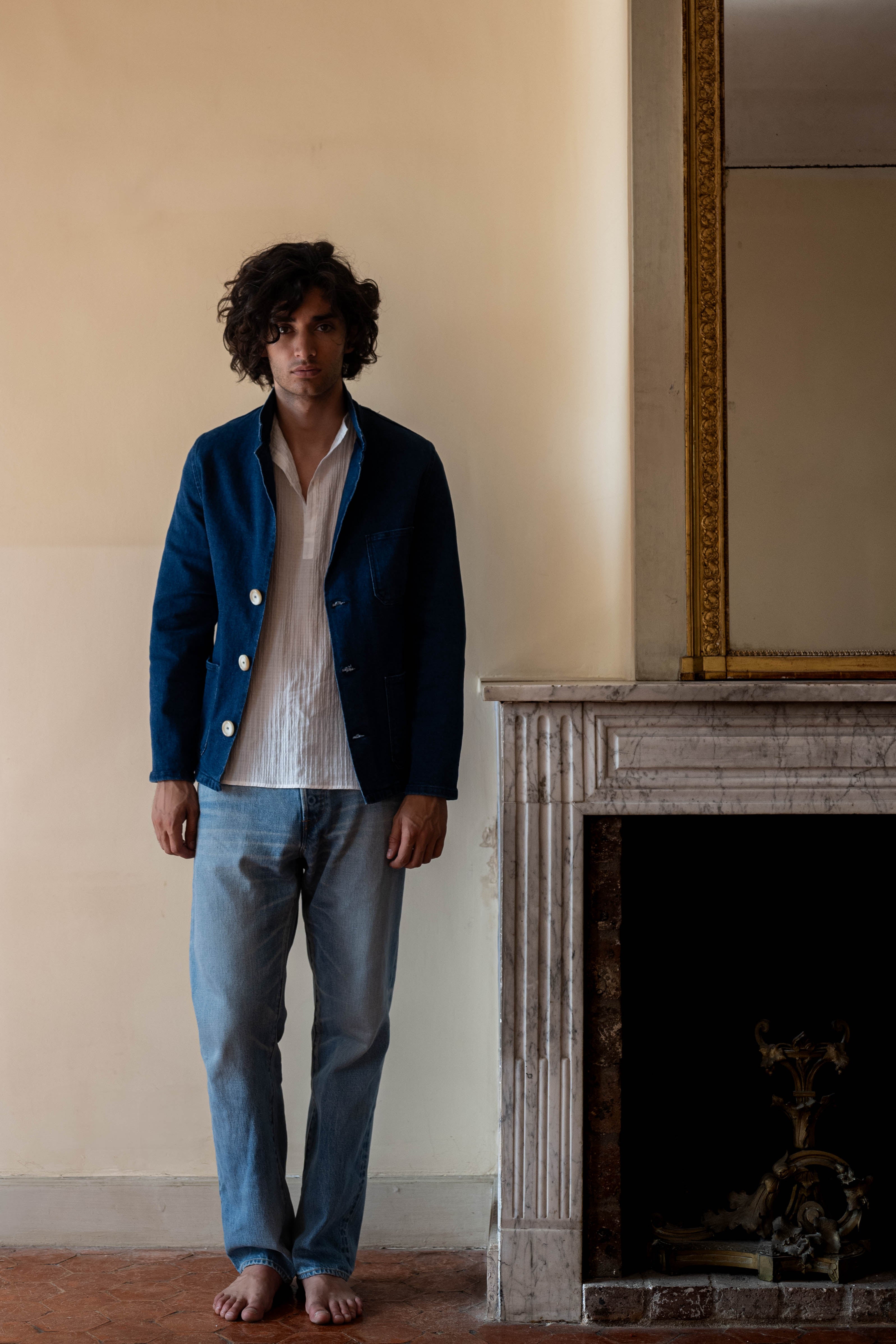 LA PONCHE JACKET - DENIM