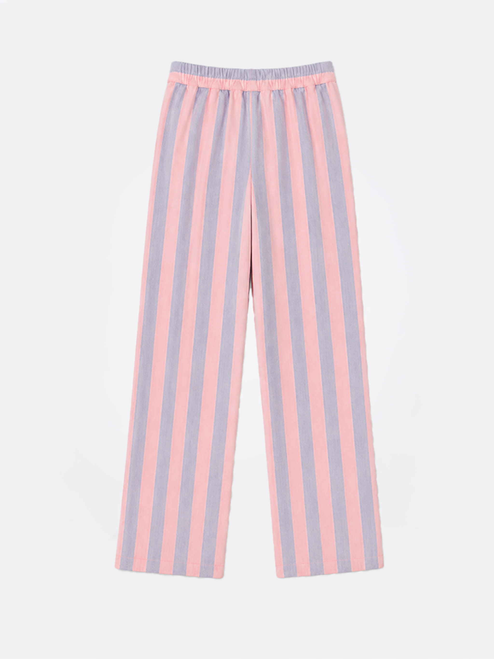 PANTS CAPON DOBBY NAVY PINK