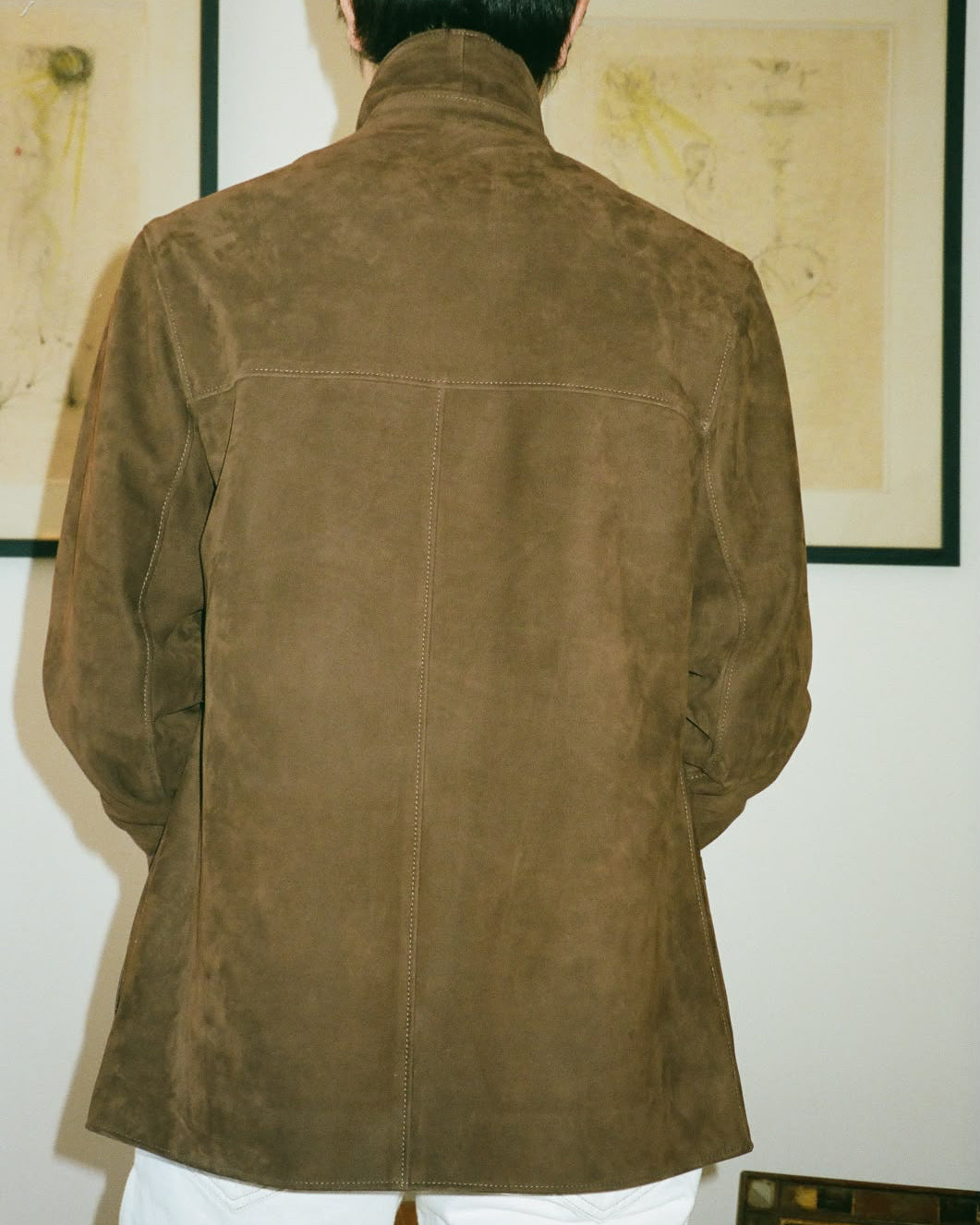 VESTE CAMARGUE NUBUCK CASTANO