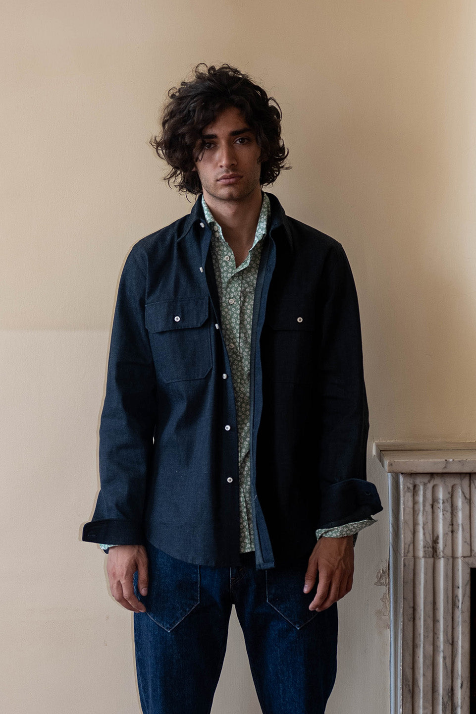 CHEMISE CAMARGUE DENIM SELVEDGE