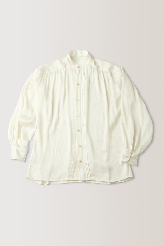 Chemise Signac  •  Plissé blanc | Chemise pour homme Erevan