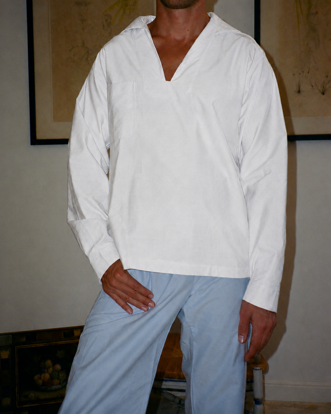 US SMOCK - OXFORD