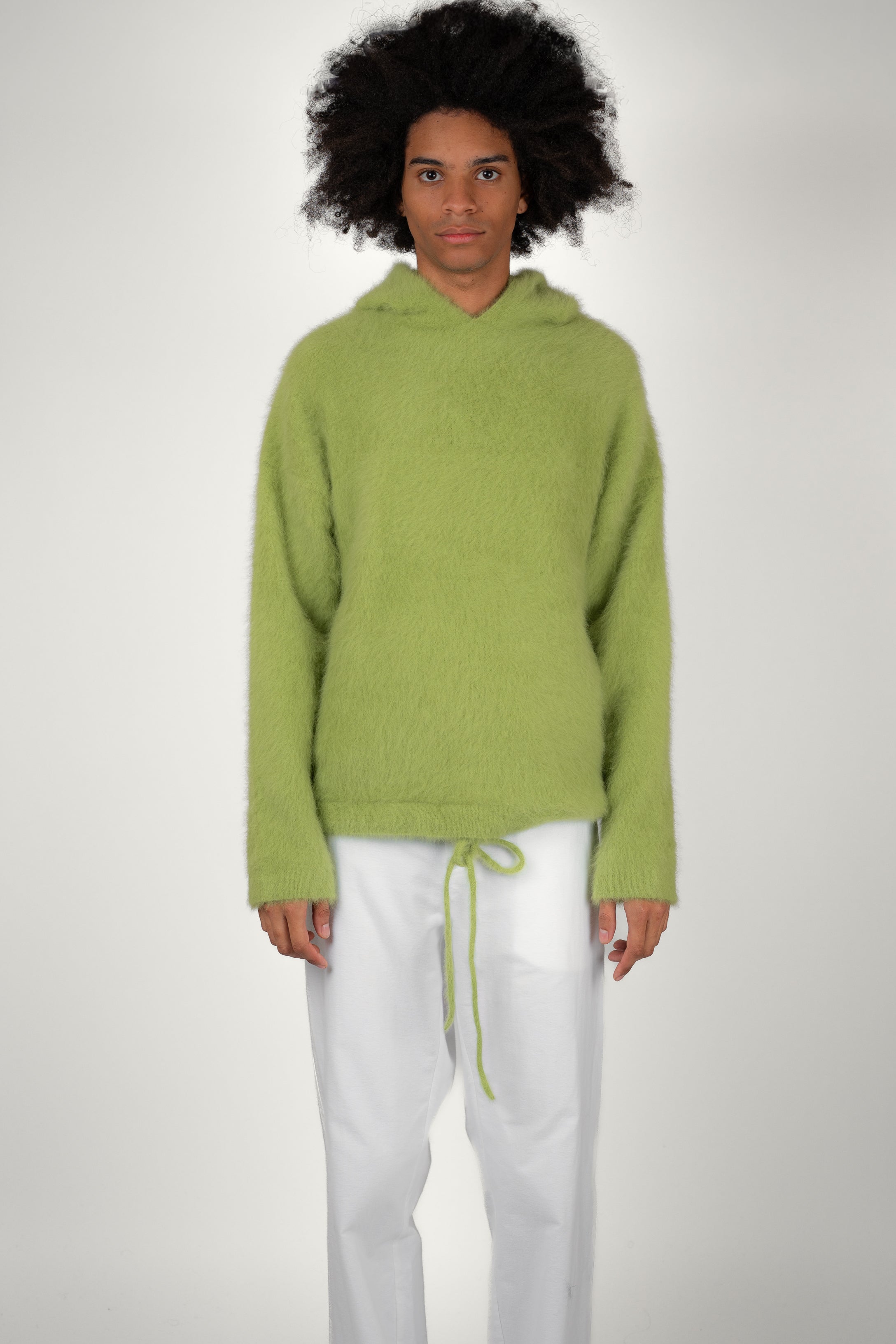 HOODIE FOX • CASHMERE VERT | Hoodie pour homme Erevan