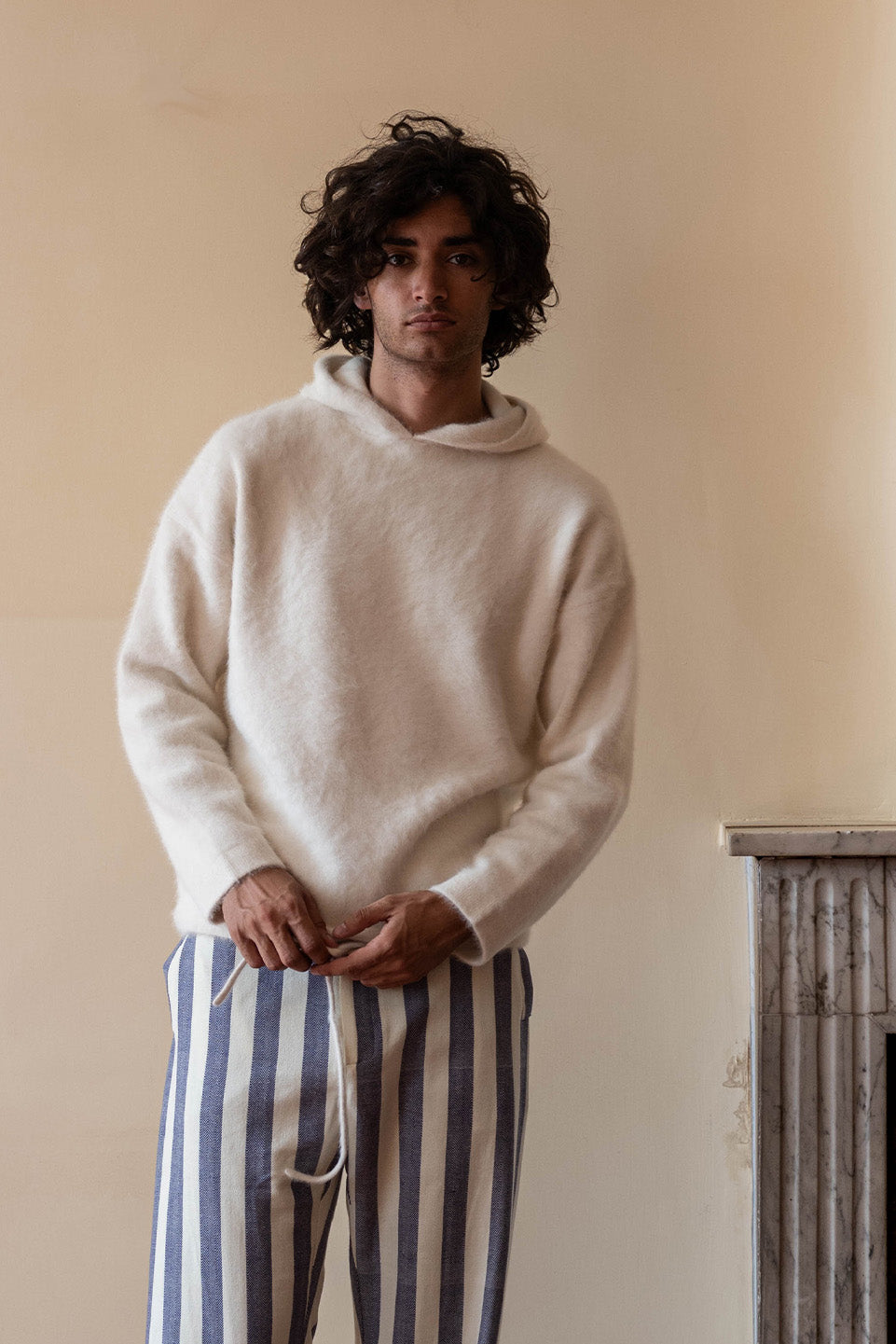 HOODIE FUJI - BLANC