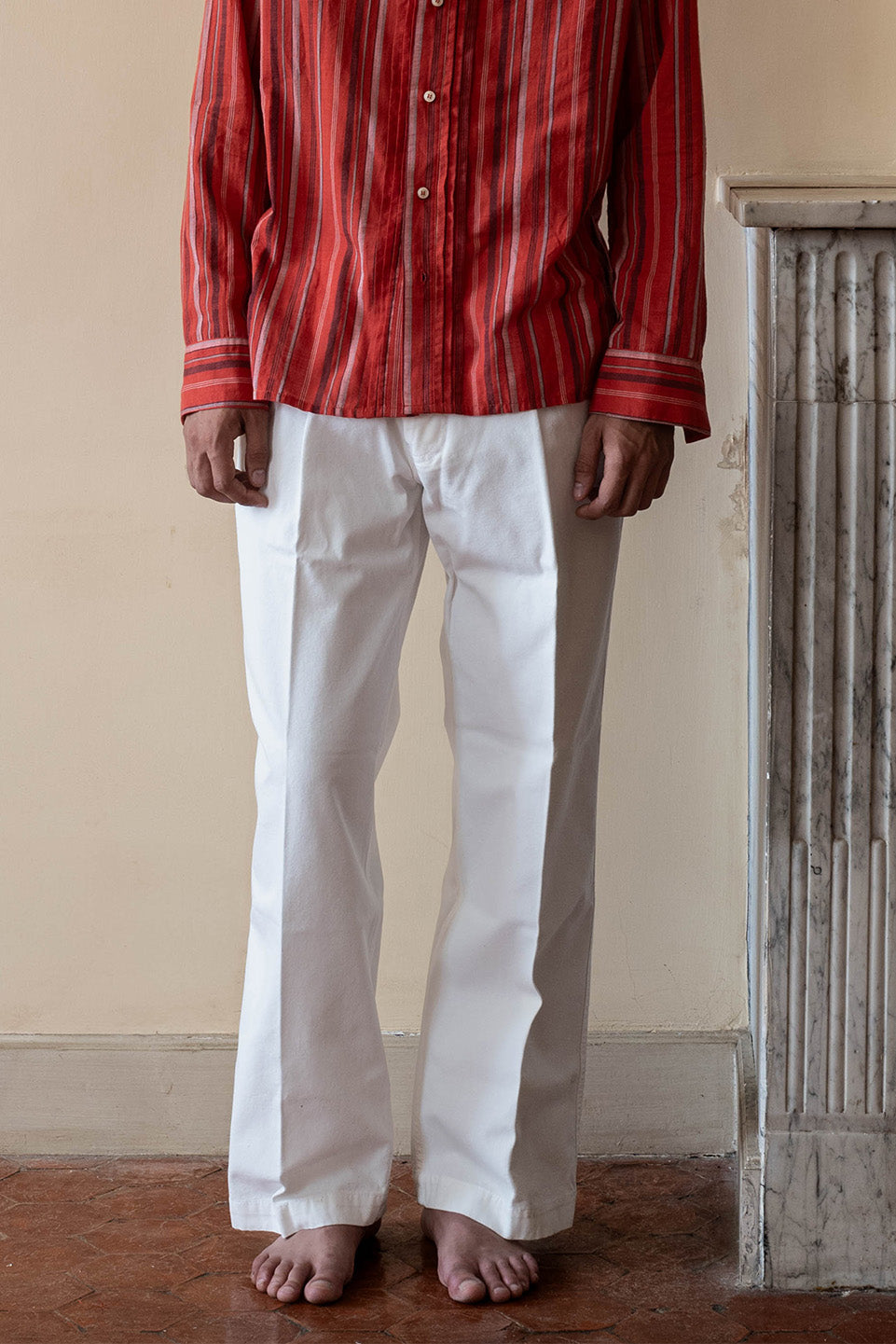 WALTER TROUSERS - WHITE