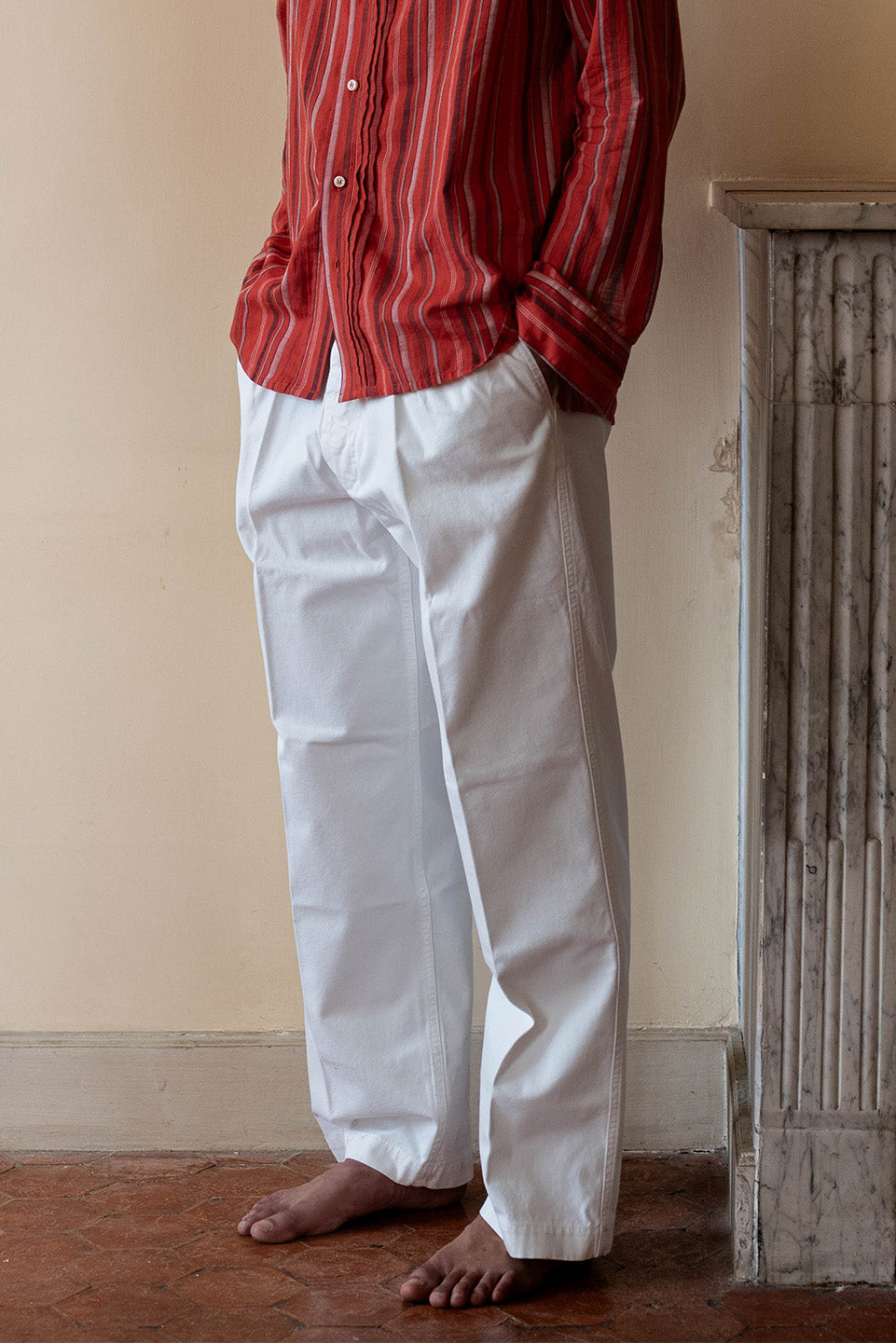 WALTER TROUSERS - WHITE