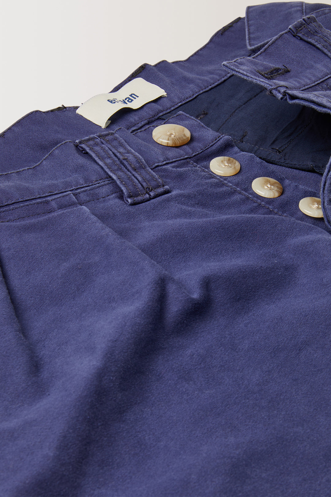 PANTALON WALTER • MOLESKINE BLEUE | Pantalon pour homme Erevan