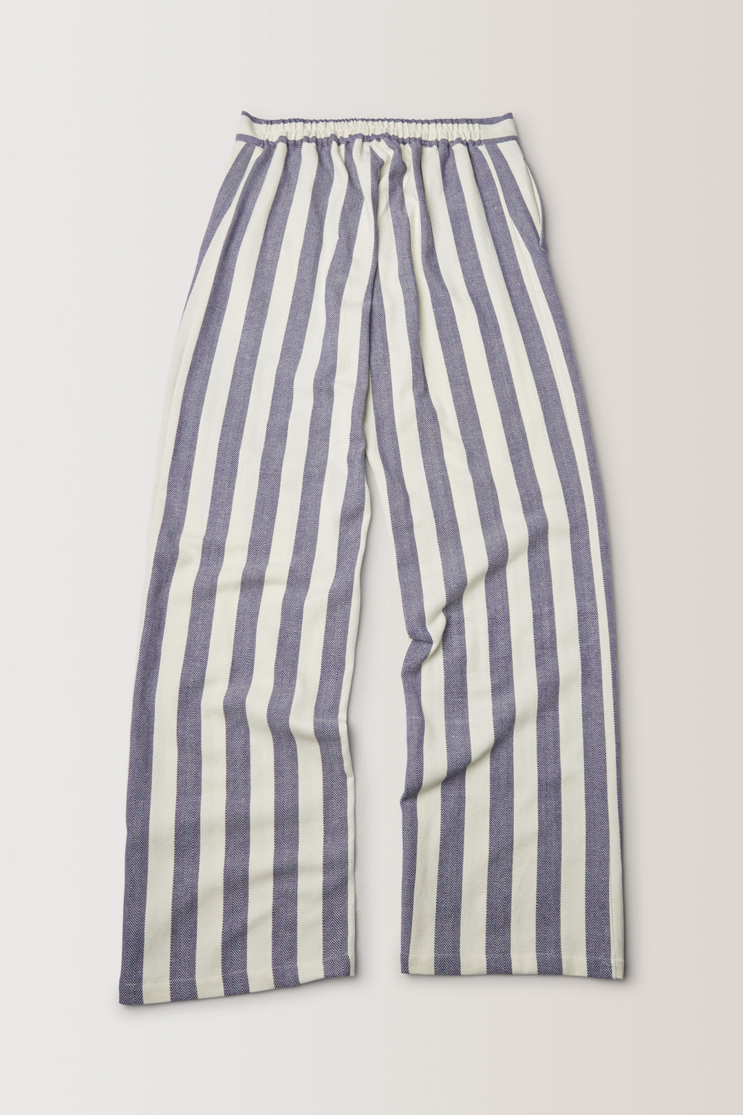 PANTALON CAPON • RAYURE PARASSOL BLEU | Pantalon pour homme Erevan