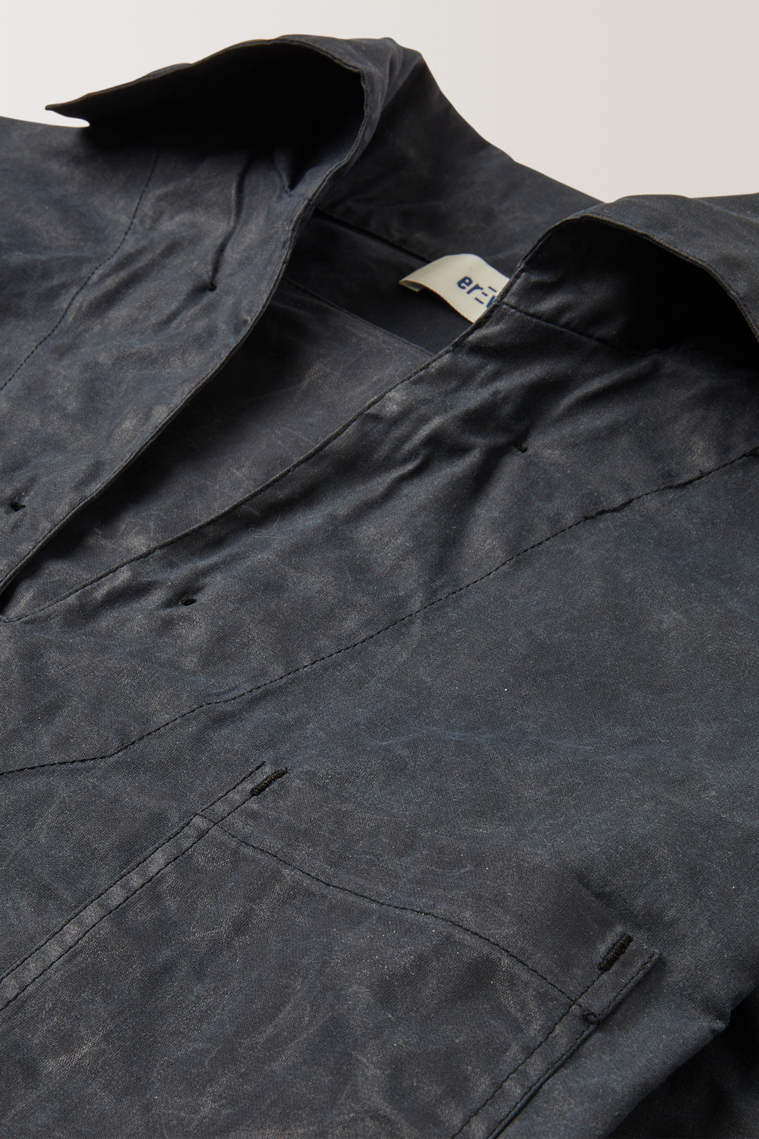 VAREUSE US • WAXED NOIR | Vareuse pour homme Erevan