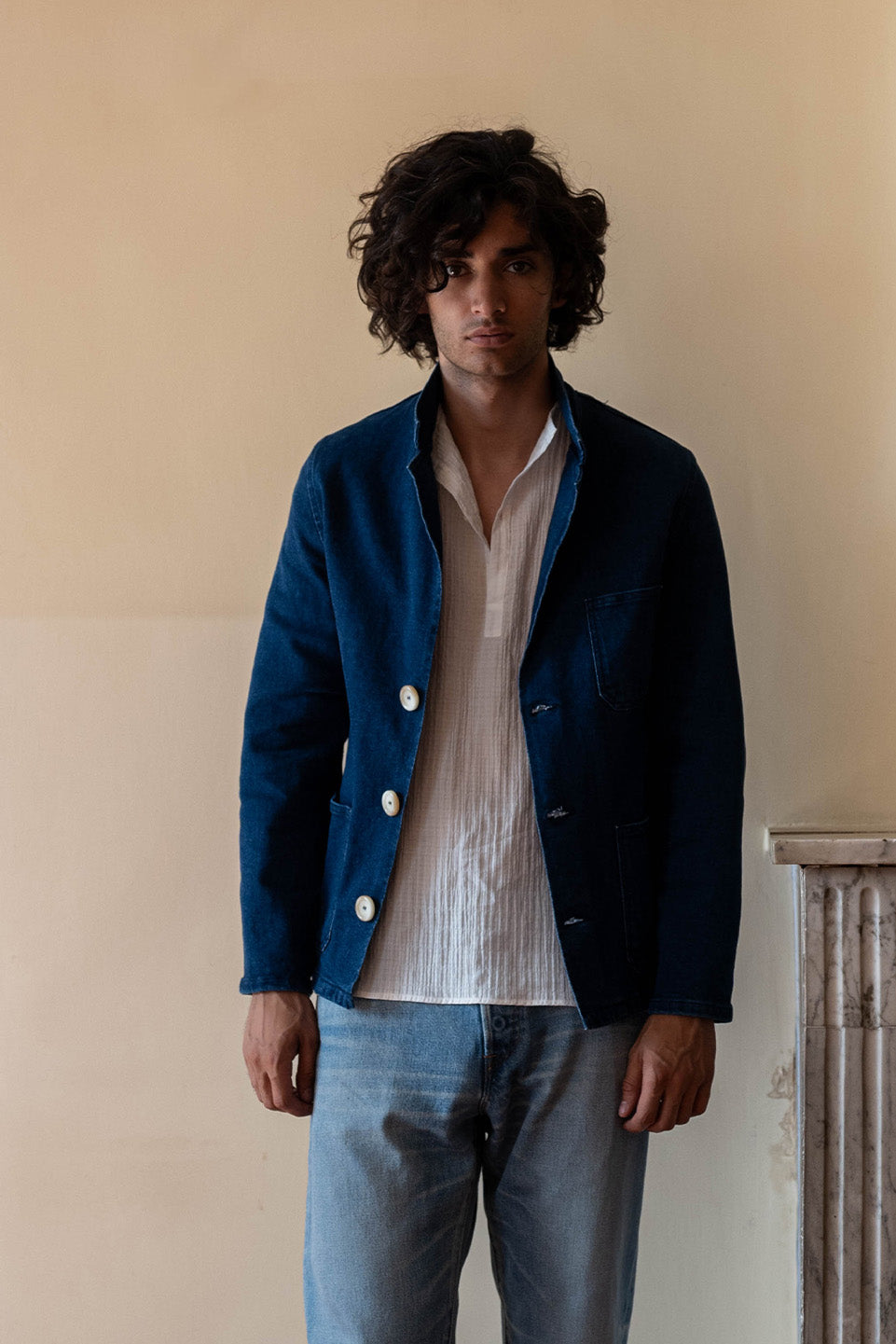 LA PONCHE JACKET - DENIM