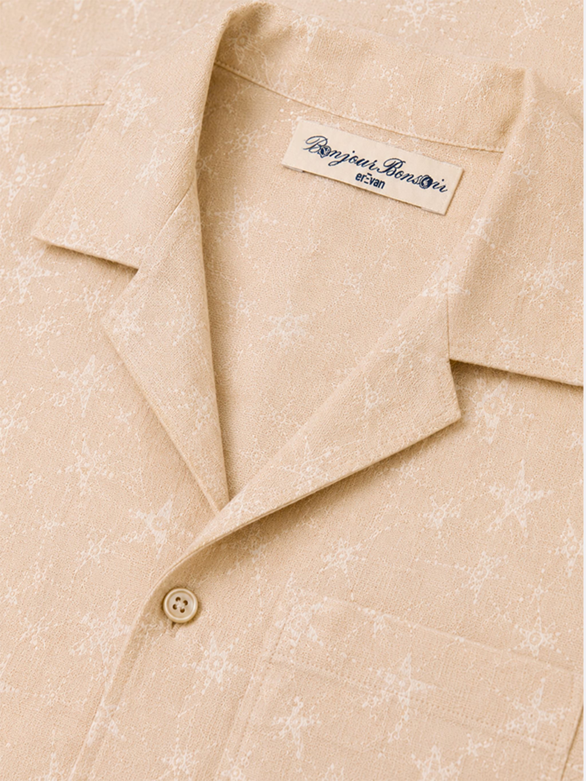 CHEMISE ESCALET - ÉTOILE DE MER CRÈME