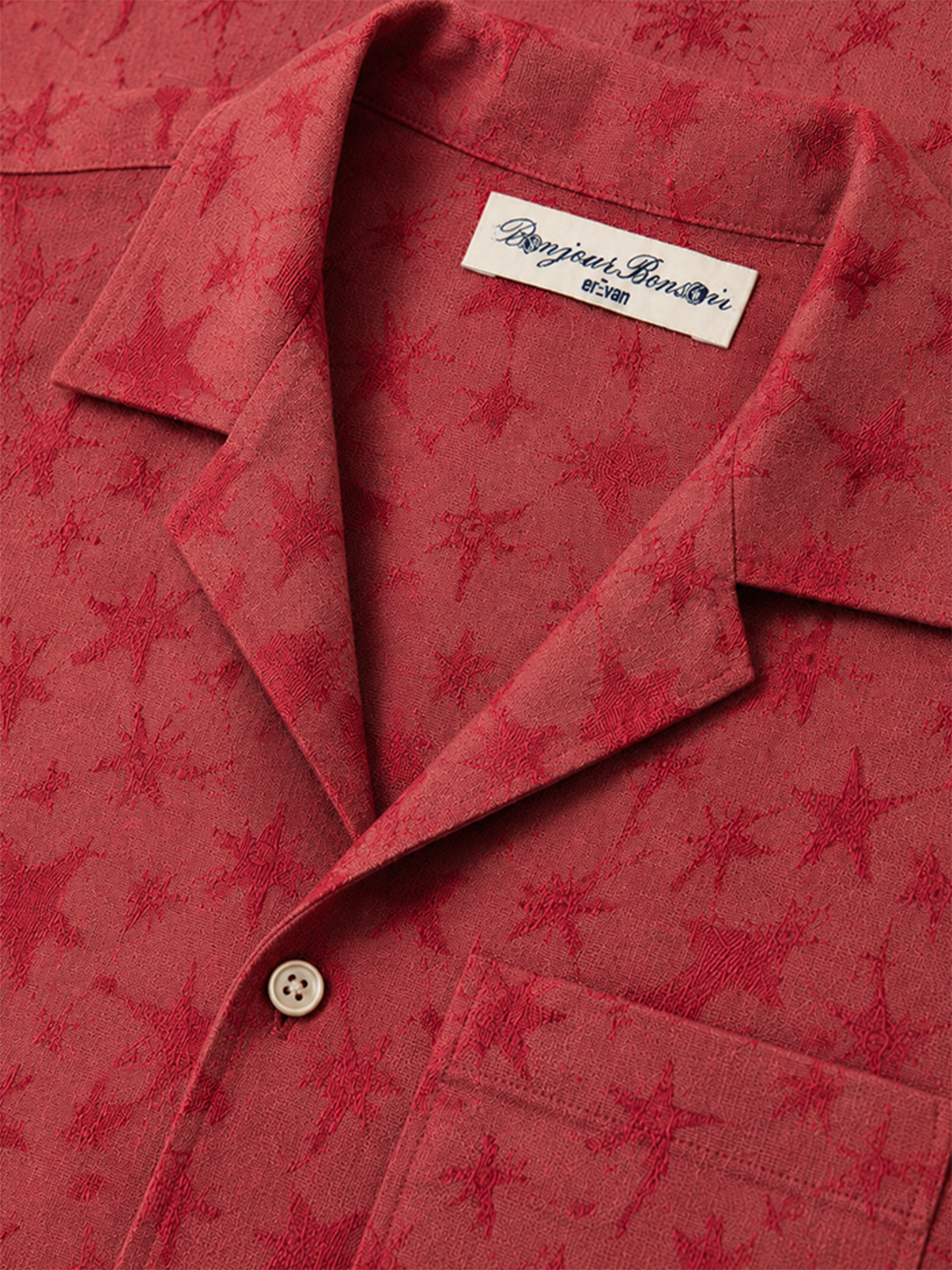 CHEMISE ESCALET - ÉTOILE DE MER ROUGE